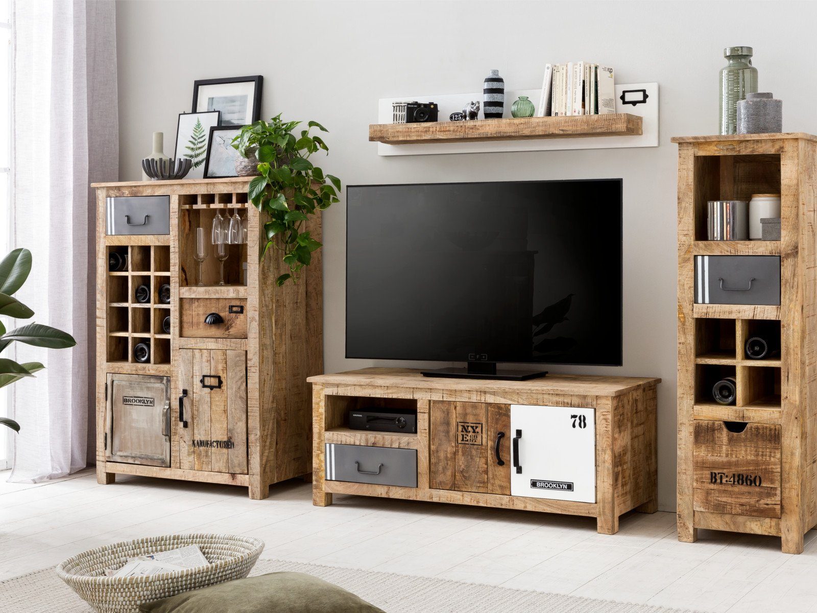 massivum Lowboard TV-Bank Pune (1 St)