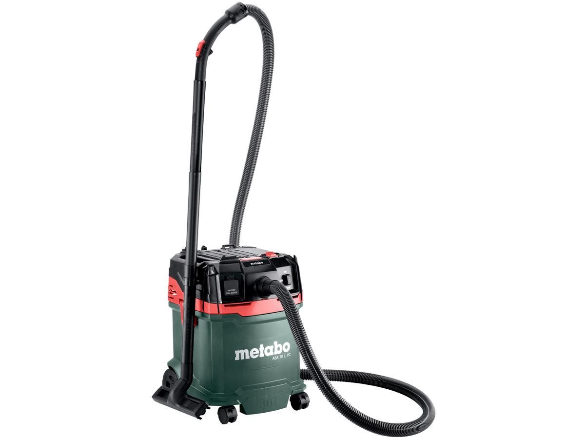 metabo Nass-Trocken-Sauger ASA 30 L PC, 1200 W, mit Beutel, Manuelle Filterreinigung