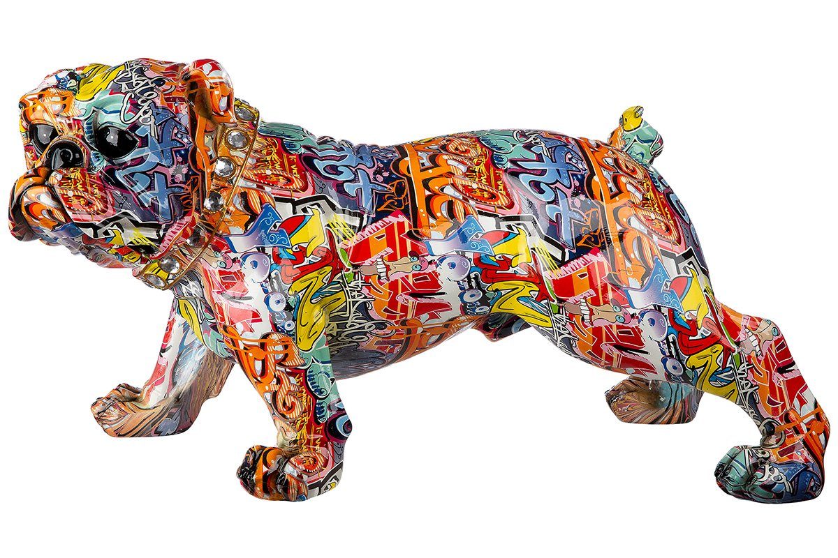 Casablanca by Gilde Tierfigur Bulldogge XL Street Art (1 St), Kategorie:  Figuren, Skulpturen & Statuen
