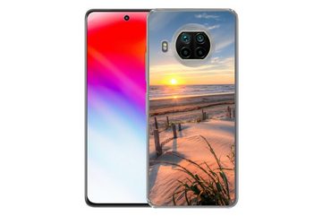 MuchoWow Handyhülle Strand - Meer - Düne - Sonnenuntergang - Landschaft, Phone Case, Handyhülle Xiaomi Mi 10T Lite, Silikon, Schutzhülle