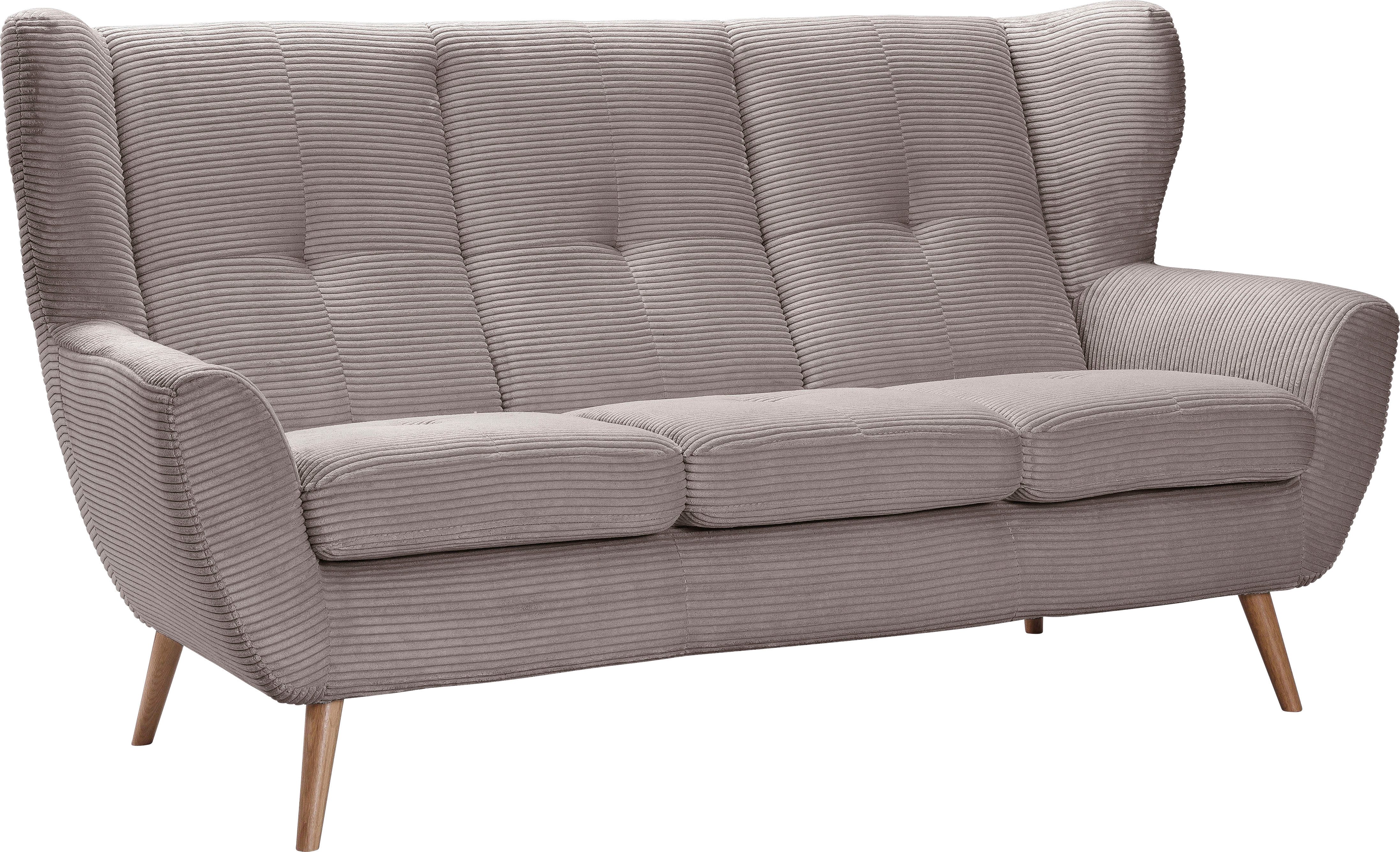 3-Sitzer ALVESTA, Loungesofa, Küchensofa, hoher Sitzkomfort, Ohrenbackensofa