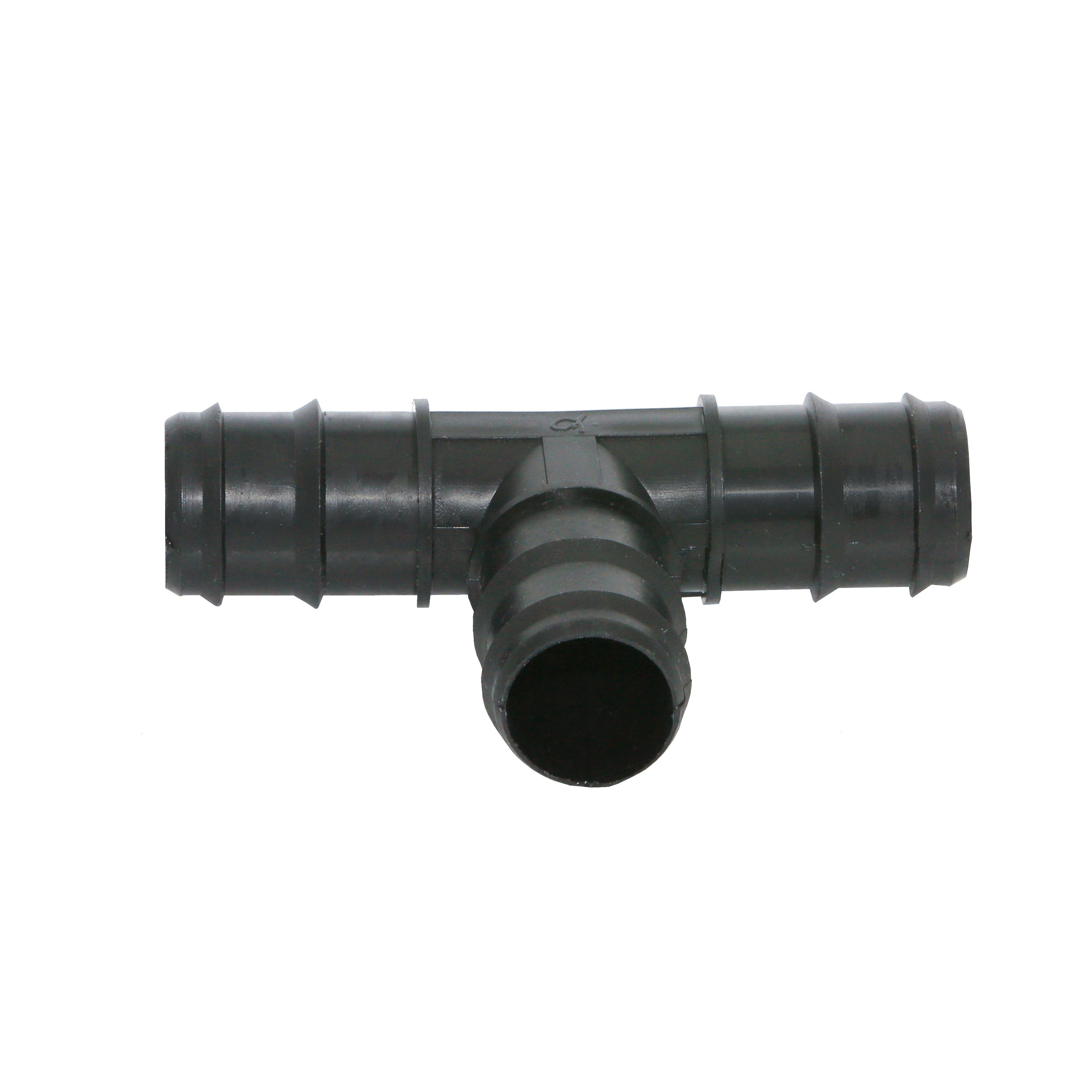 HAF Schlauchverbinder 2x Schlauchverbinder T-Stück 90° 38mm 6x Schlauchschelle Poolschläuche, (Zum Anschluss von Sandfilteranlagen, Optimal zum Verbinden von Poolschläuchen), Aus hochwertigem und stabilem Kunststoff