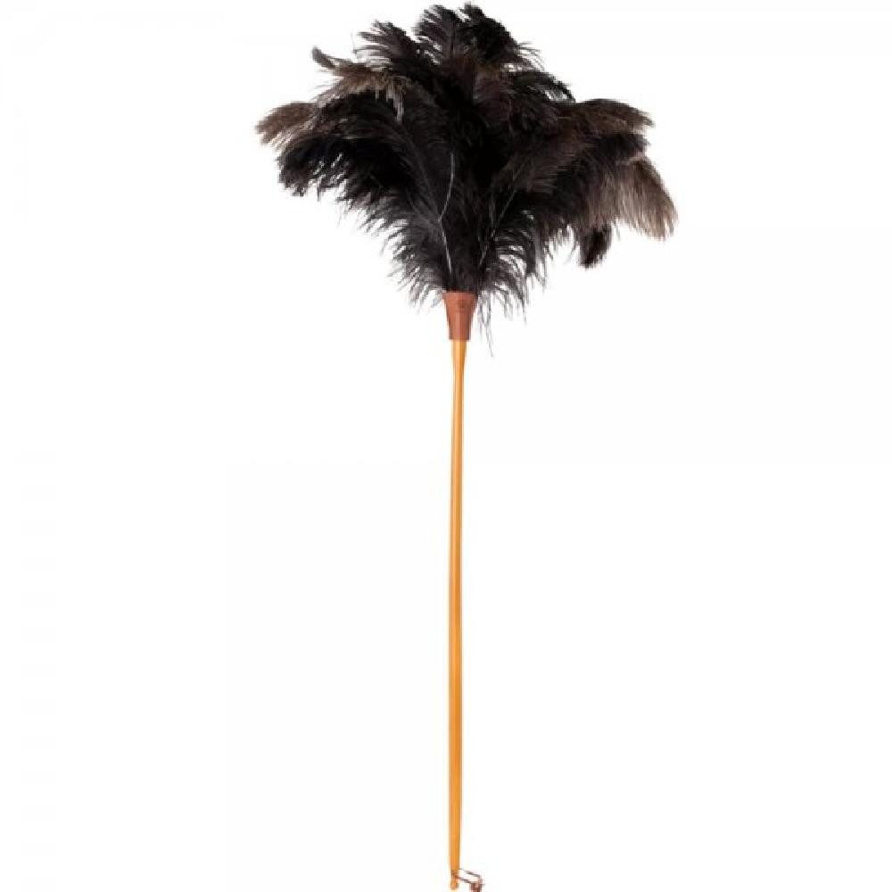 Bürstenhaus Redecker Reinigungsbürste Bürstenhaus Staubwedel aus Straußenfedern mit Stiel (110cm)