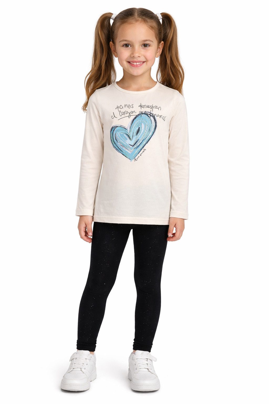 Langarmshirt & Leggings Sommer Set Langarm Shirt + Leggings, MS2176e
