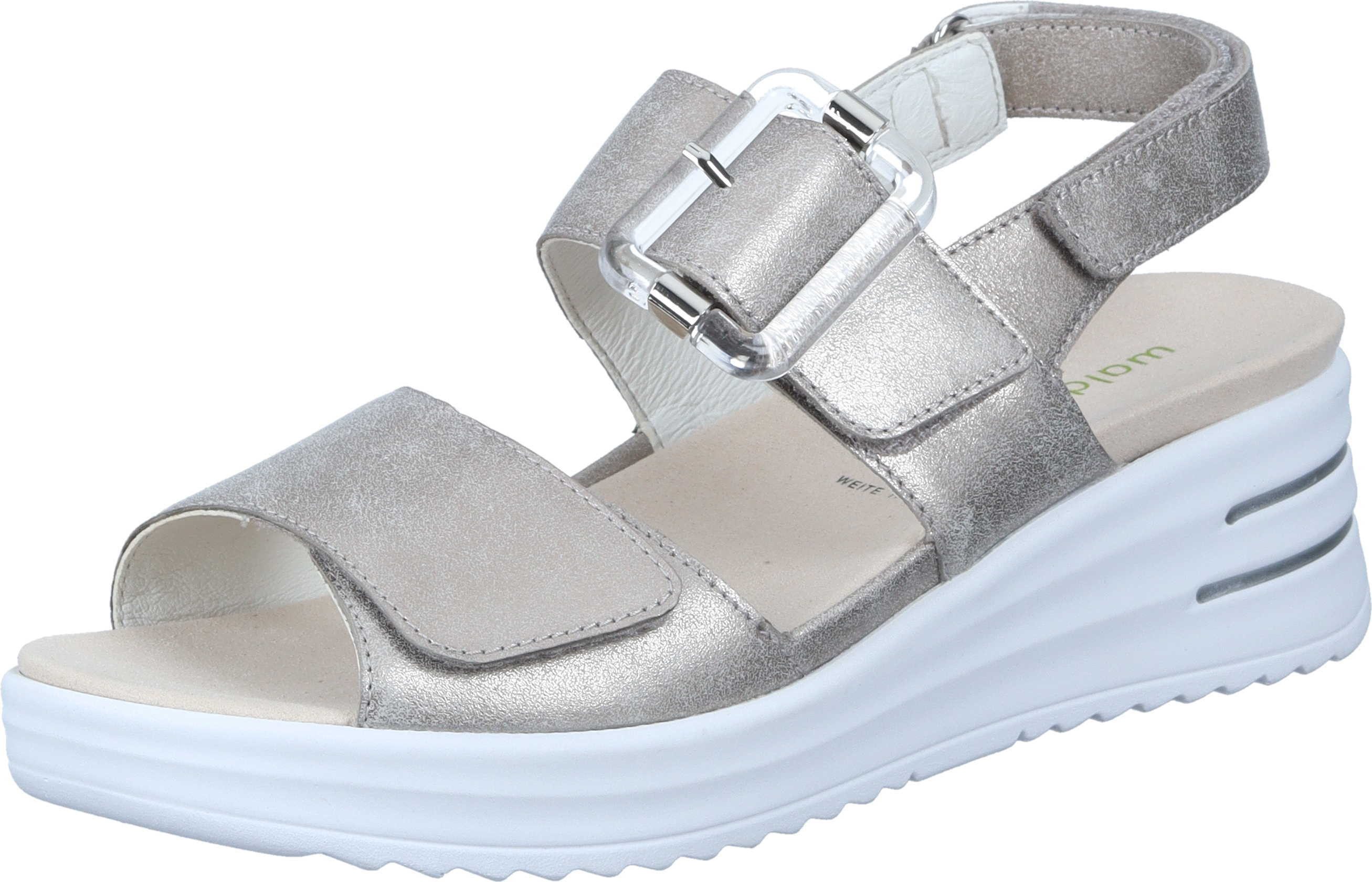 Waldläufer Sandaletten Keilsandalette aus echtem Leder