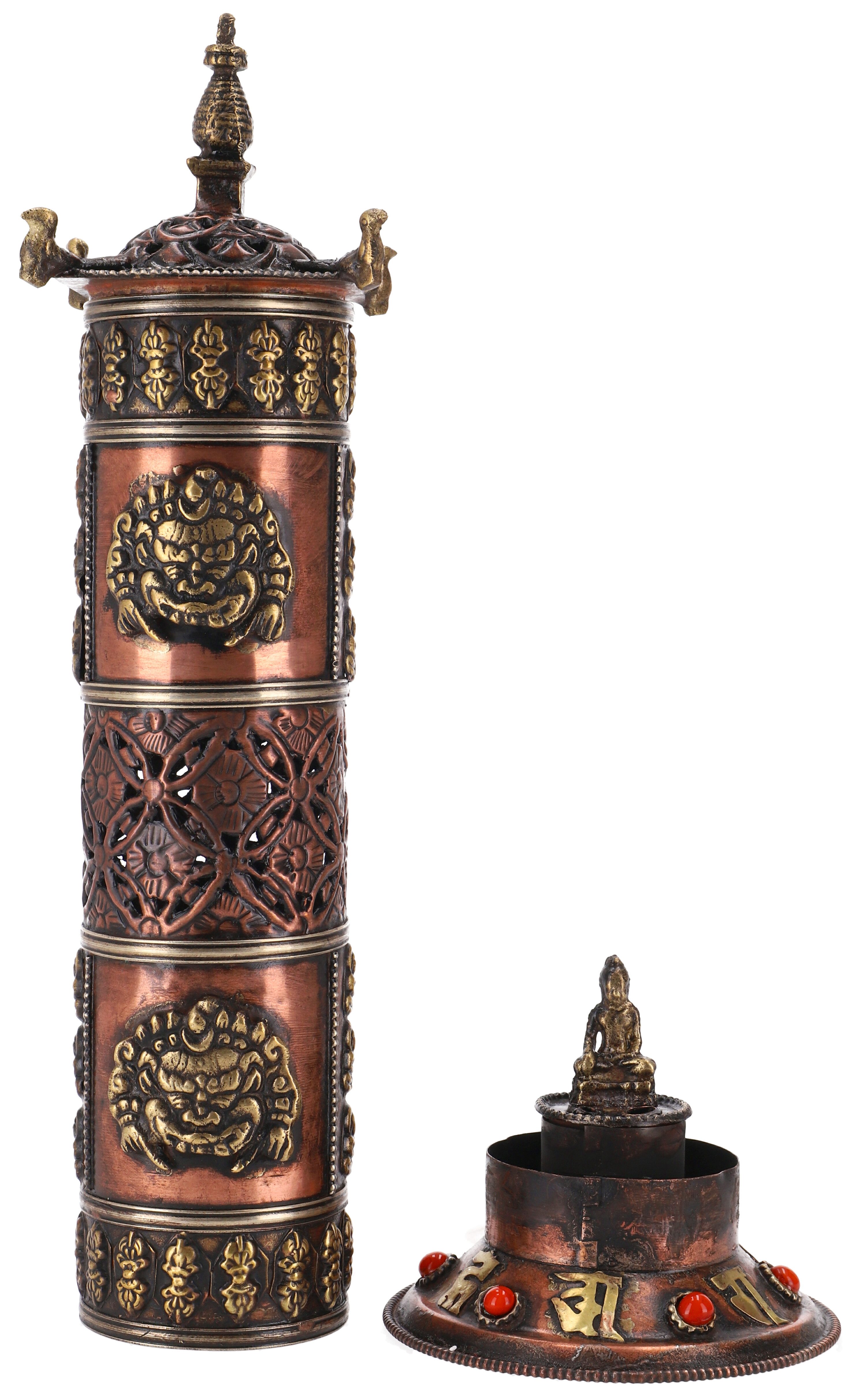 Guru-Shop Ароматические палочки-Halter Exklusiver tibetischer Ароматические палочкиhalter,..