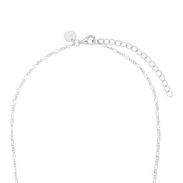 Noelani Silberkette für Damen, 925 Sterling Silber, Zirkonia synth. (1-tlg., Kette mit Anhänger)