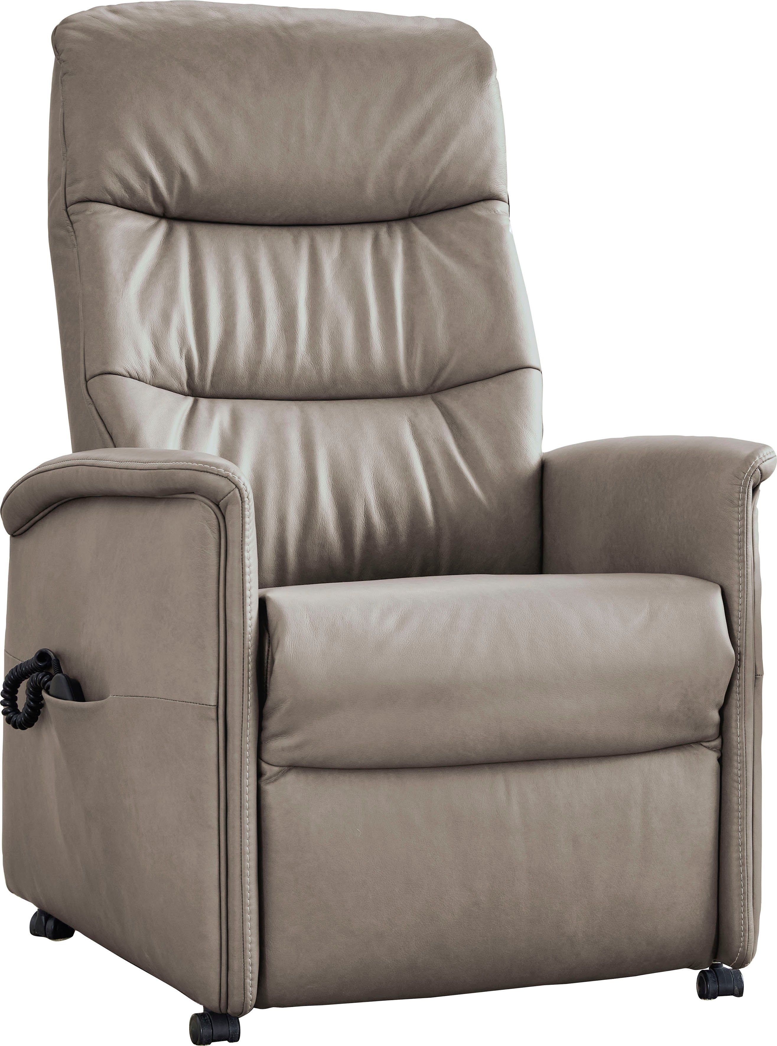 verstellbar, himolla in manuell elektrisch Aufstehhilfe Relaxsessel oder 3 Sitzhöhen, 9051, himolla