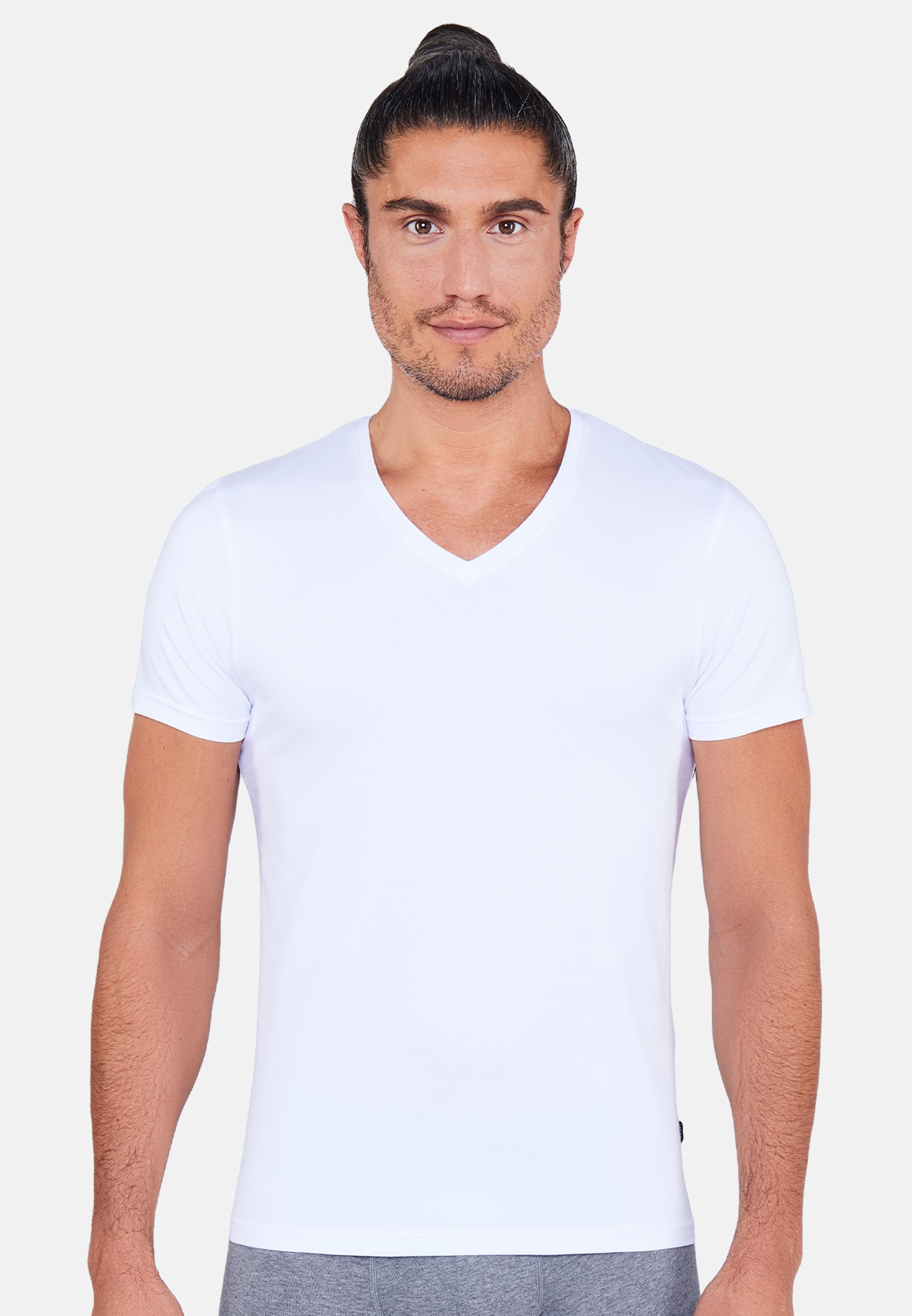 JOOP! Unterhemd 4er Pack Everyday (Spar-Set, 4-St) Unterhemd / Shirt Kurzarm - Baumwolle - Atmungsaktiv