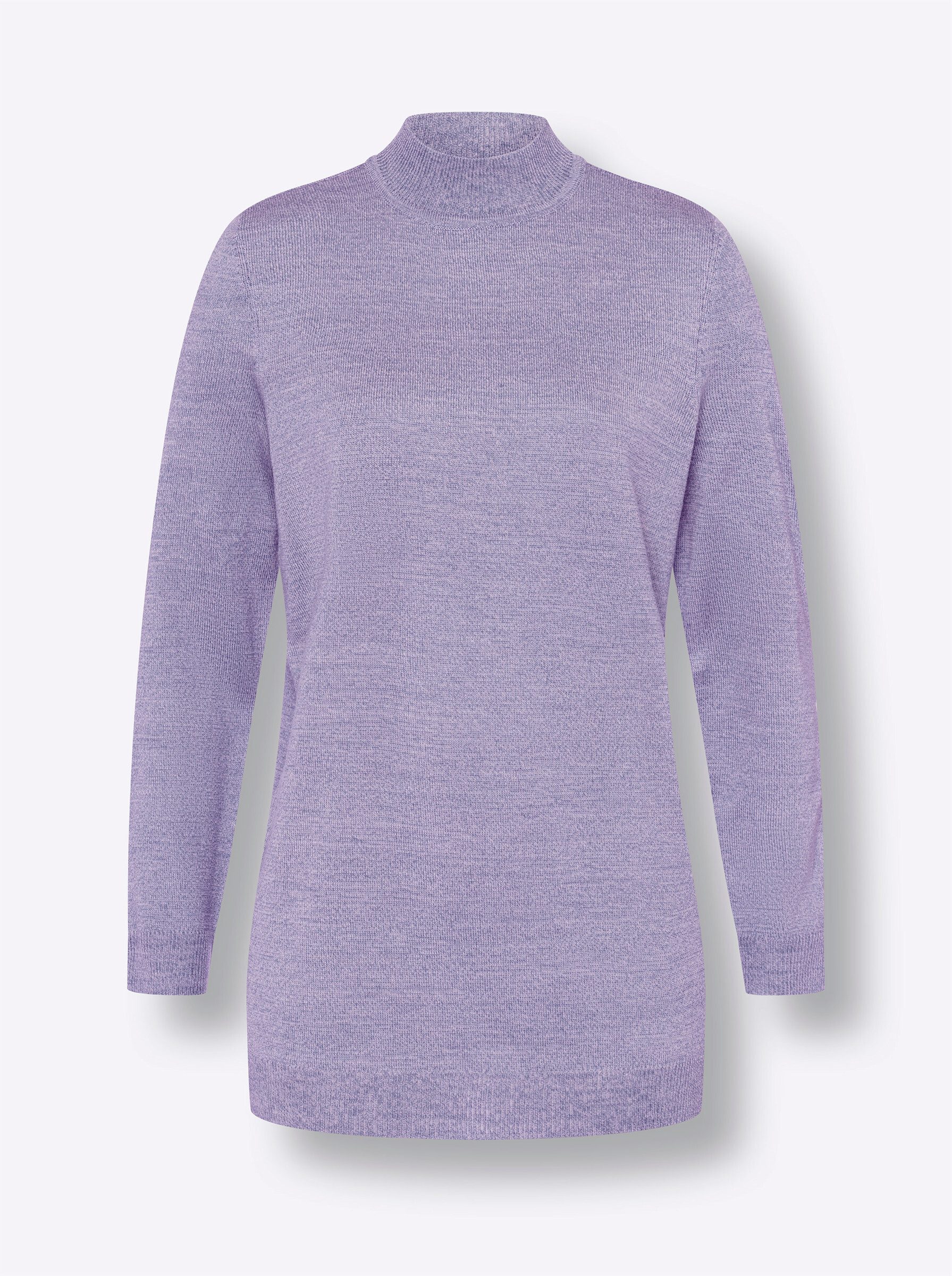 Sieh an! Strickpullover Longpullover Langarm Jersey