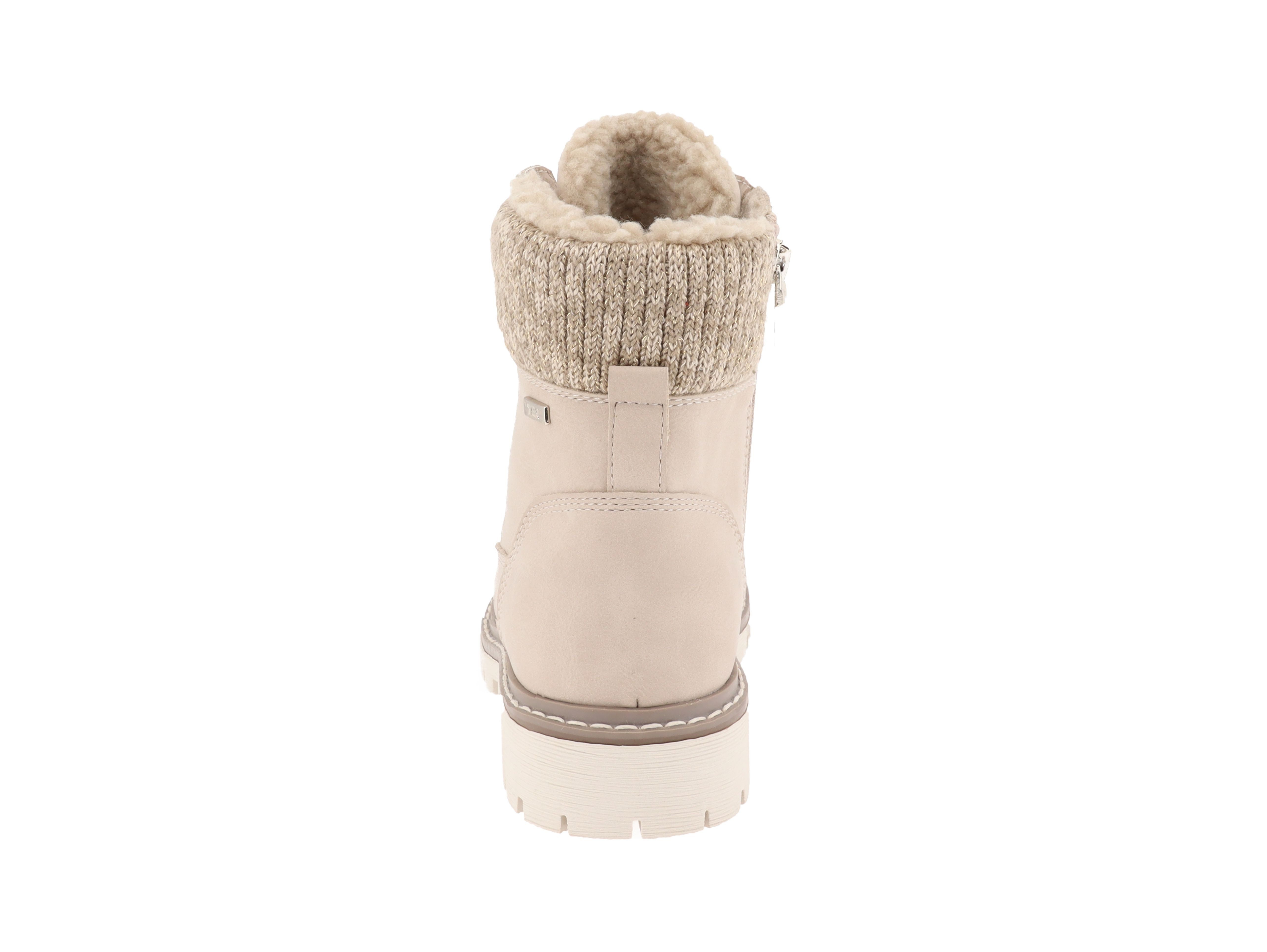 TOM TAILOR Schnürboots Winterboots mit wasserabweisendem TEX, Komfortweite G