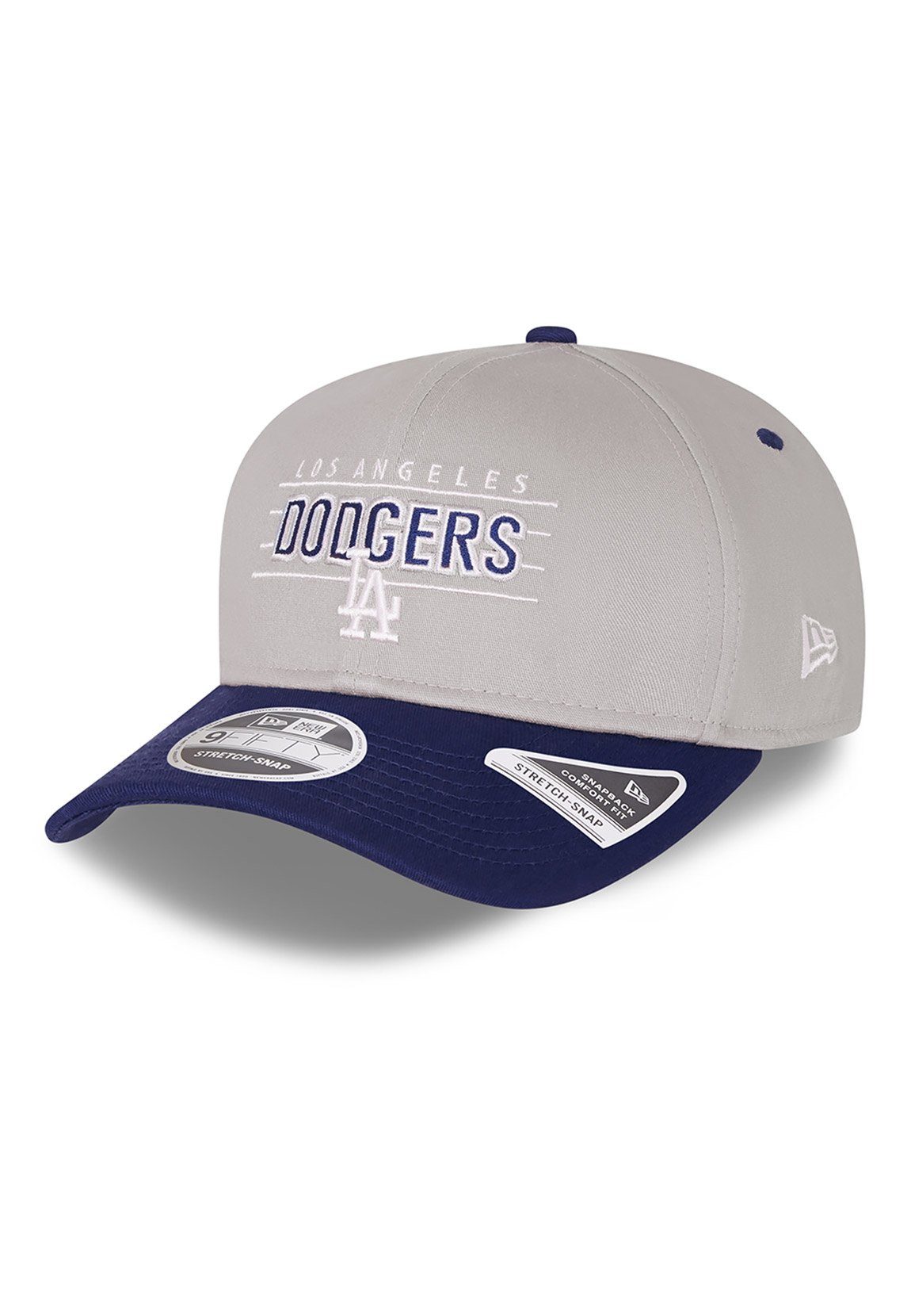 New Era Snapback Cap New Era Team Wordmark 9Fifty Snapback Cap LA DODGERS Grau Blau