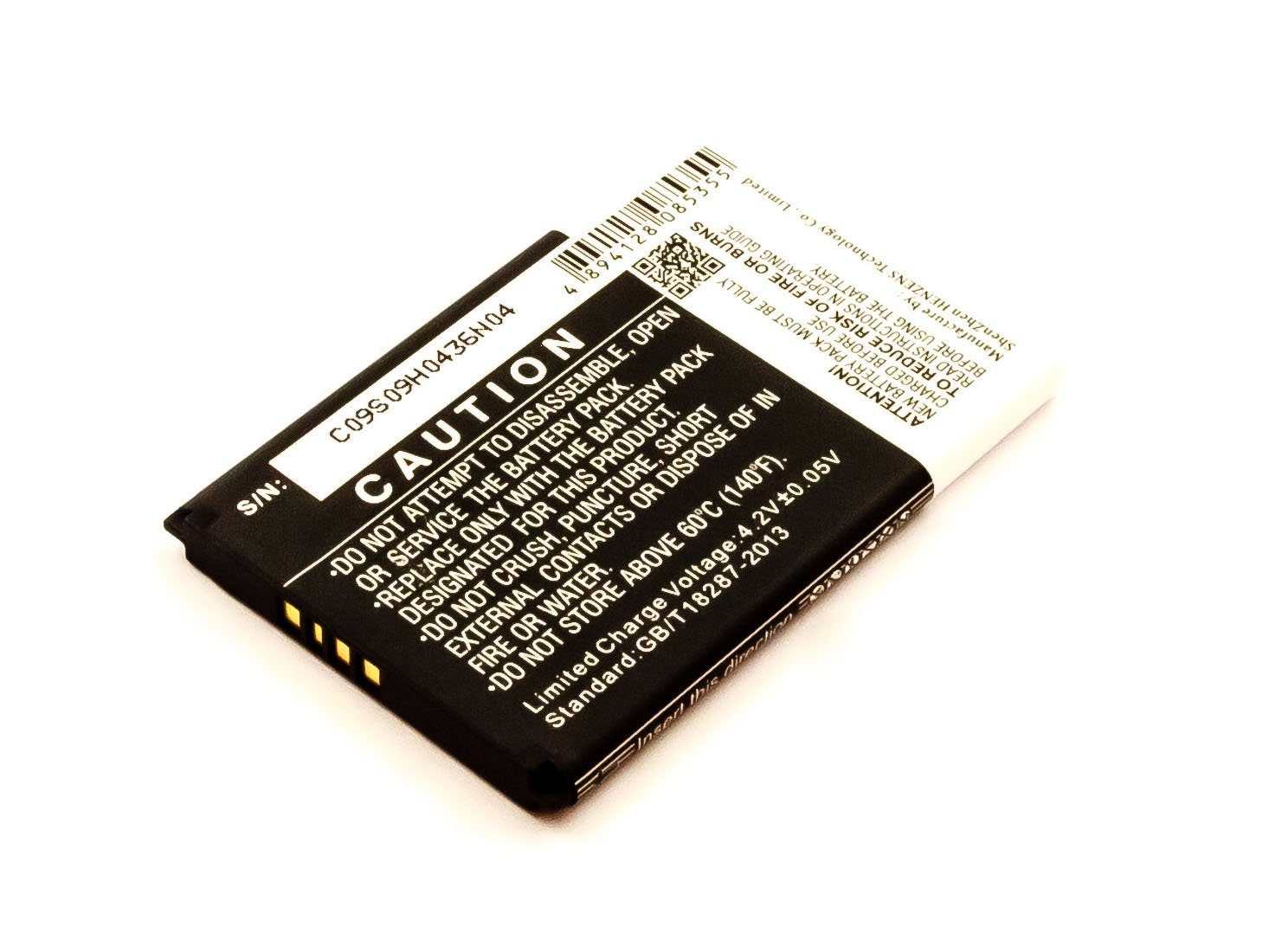 MobiloTec Akku kompatibel (1 CAB23V0000C1 mAh St) 1750 mit Akku Alcatel Akku