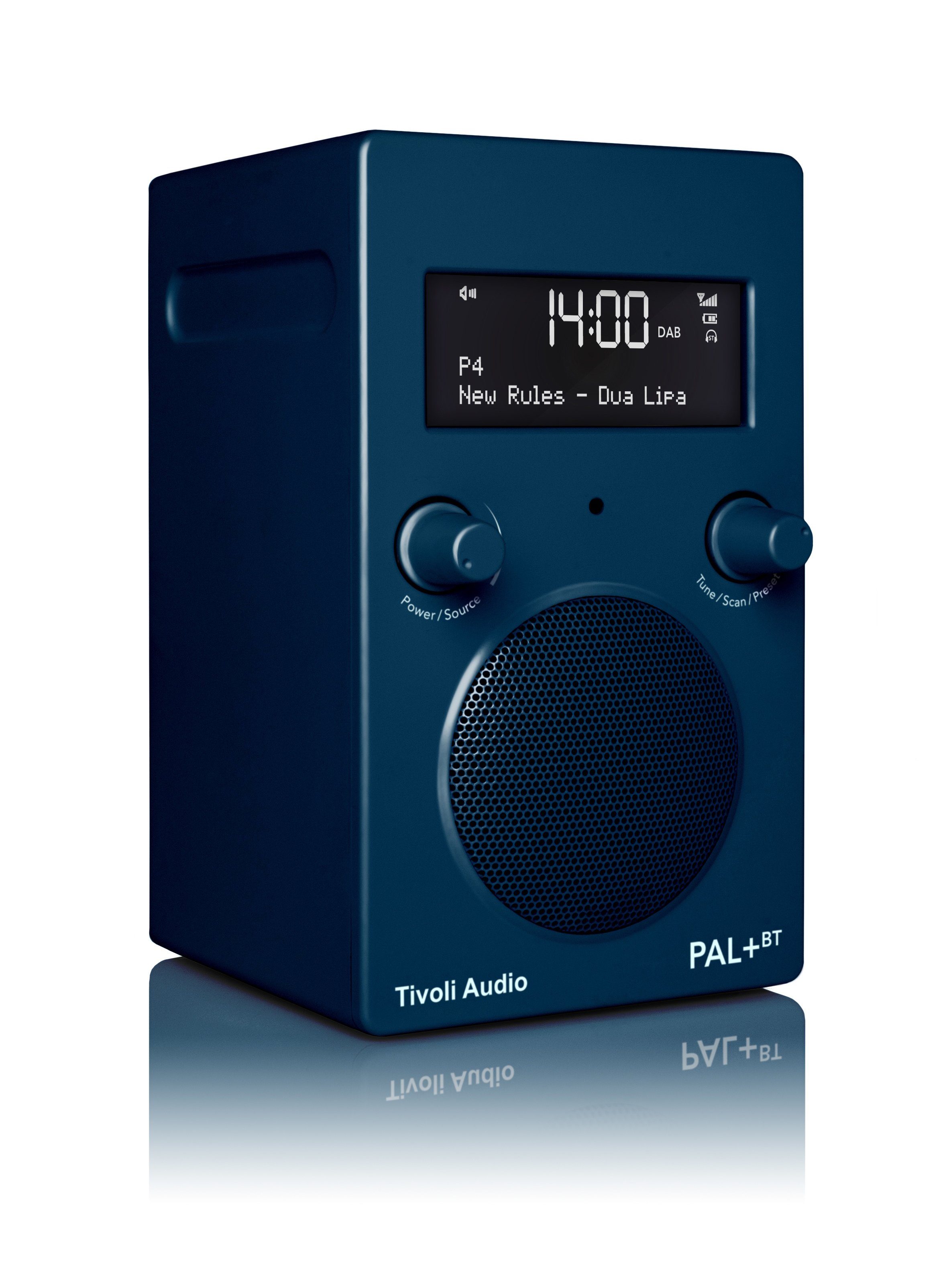 Audio FM-Tuner, (Digitalradio Blau Digitalradio (DAB) tragbar, Tivoli wasserabweisendes BT Bluetooth) (DAB), PAL+ Küchen-Radio, Gehäuse,