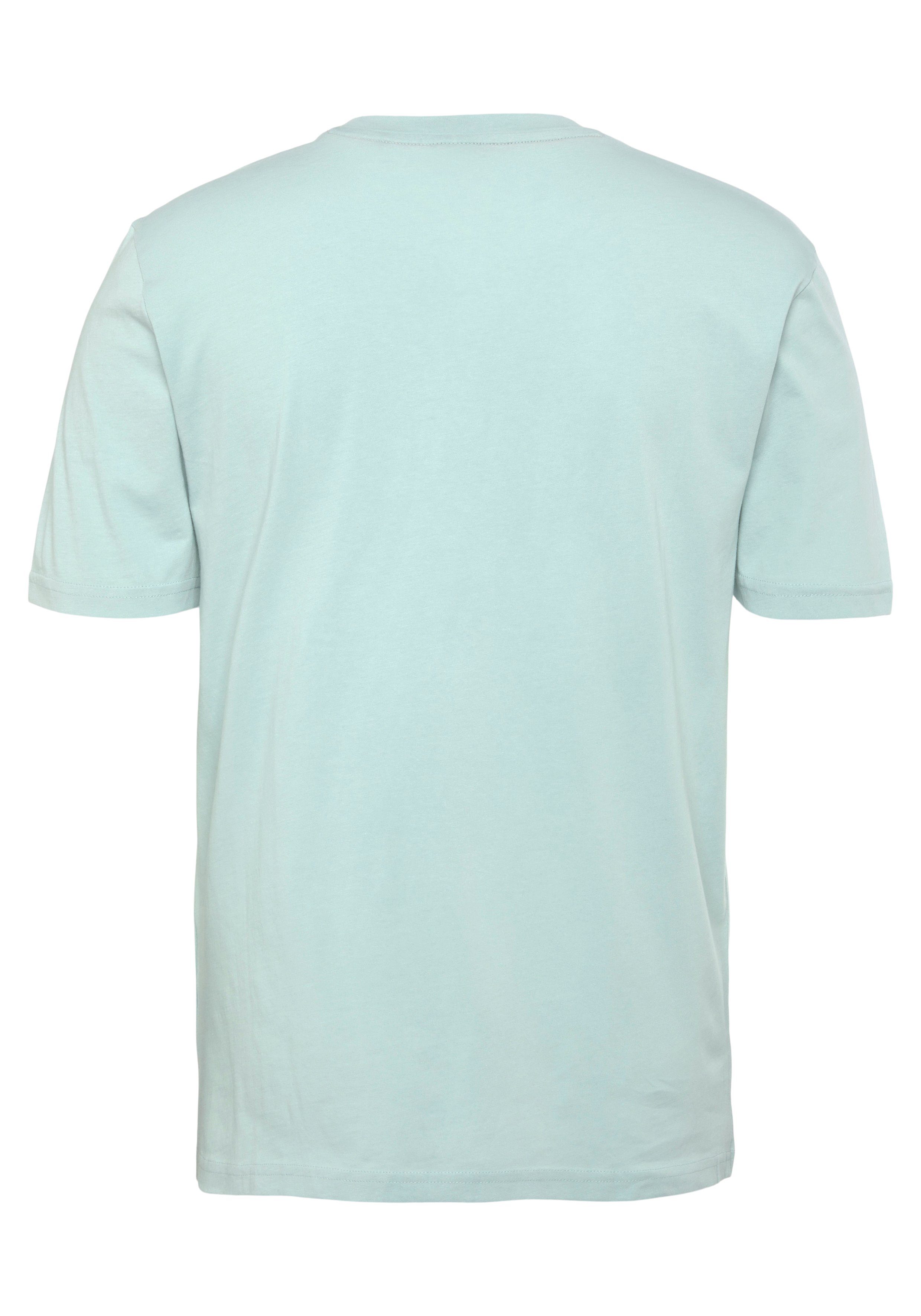 T-Shirt Brust Green335 mit Druck Light/Pastel großem Thinking der 1 BOSS 01 auf BOSS ORANGE 10246016