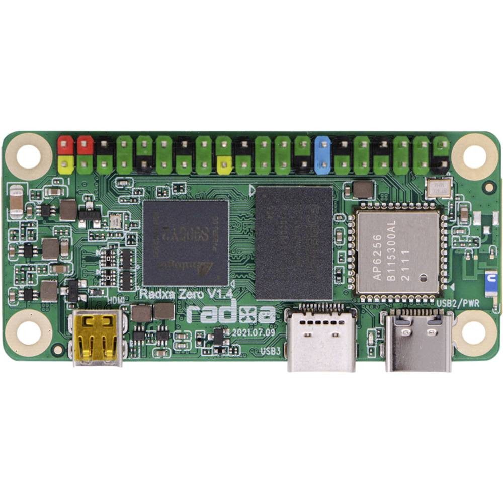 Radxa Zero 4GB RAM/32GB eMMC Single Board Computer RS102-D4E32W2 Barebone-PC