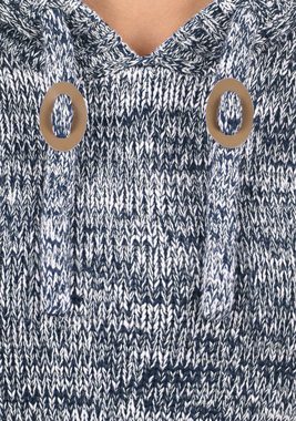 DESIRES Strickpullover Philla Strickpulli mit Kapuze