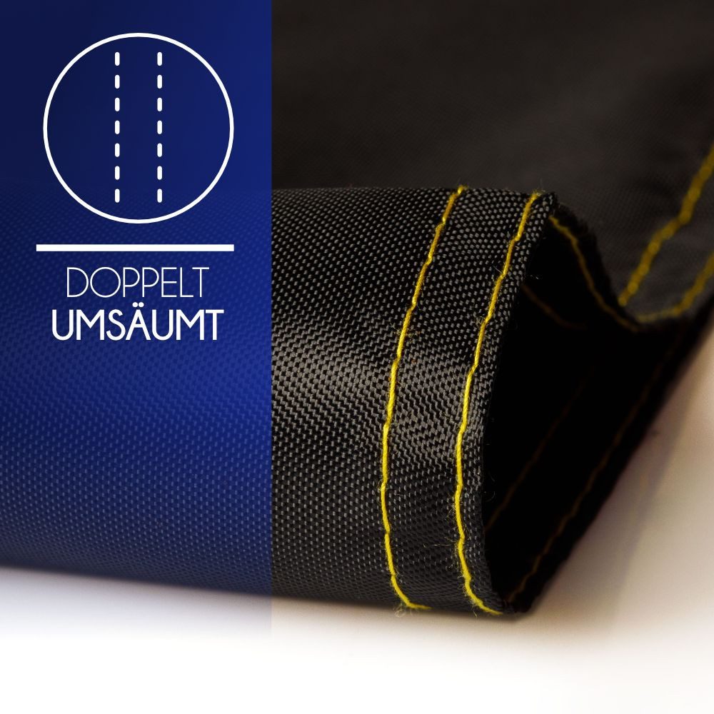 PHENO FLAGS Flagge Premium Deutschland Flagge 90 x 150 cm Fahne ohne Adler (Hissflagge für Fahnenmast), Inkl. 2 Messing Ösen