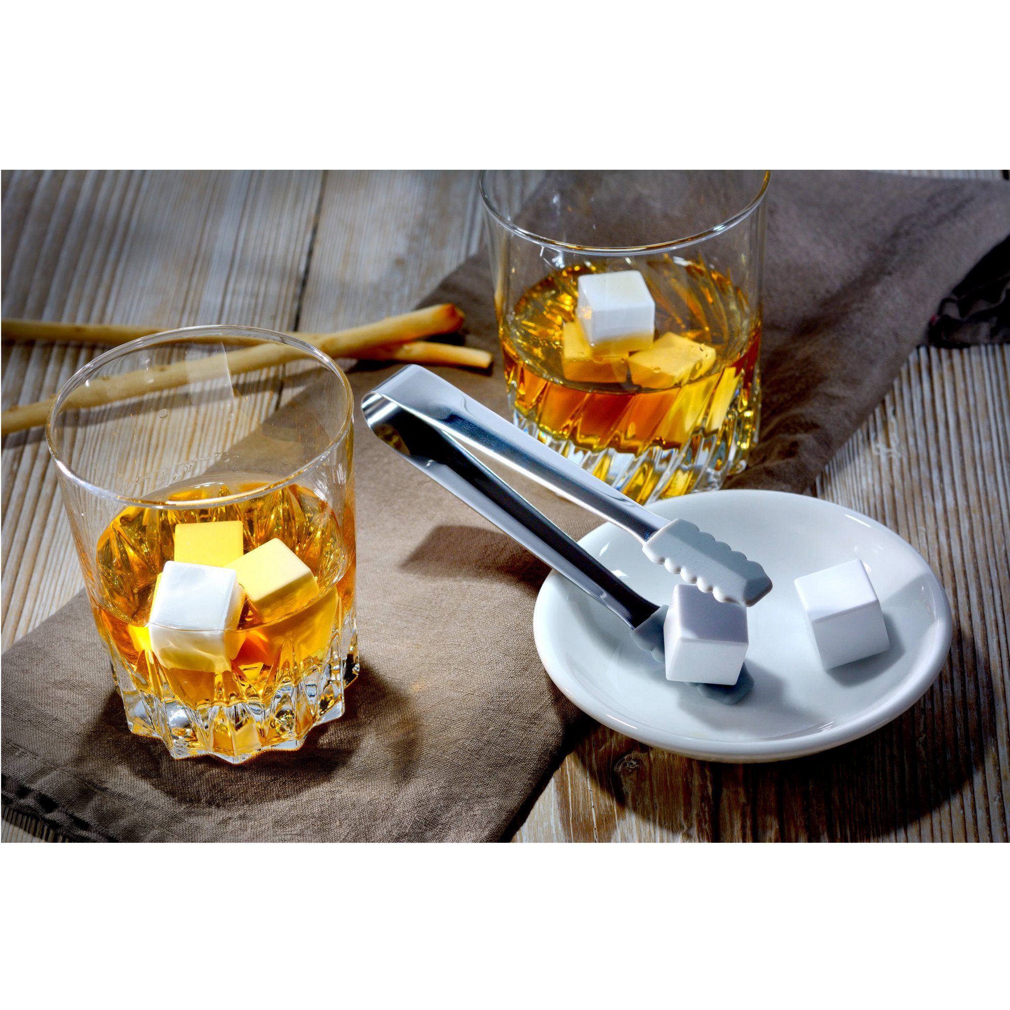 GRÄWE Eiswürfel-Steine GRÄWE Whiskeysteine aus Keramik 9 Stück