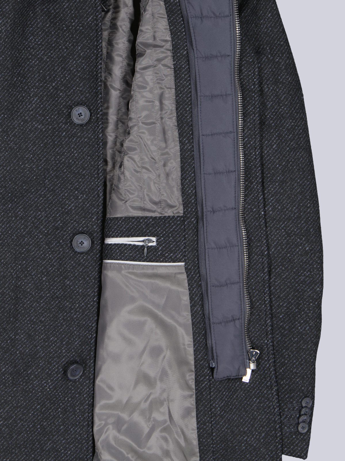 ENGBERS GERMANY Kurzmantel ENGBERS GERMANY Herren Mantel mit Fellkragen-Inl günstig online kaufen