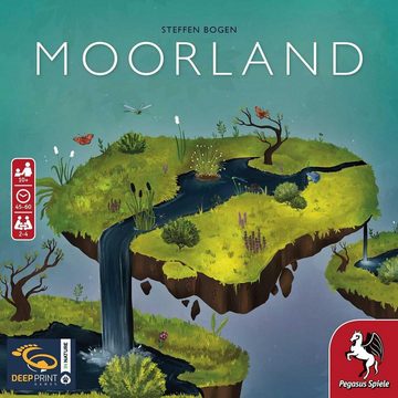 Pegasus Spiele Spiel, Familienspiel 57811E - Moorland Deep Print Games English Edition GB, Familienspiel
