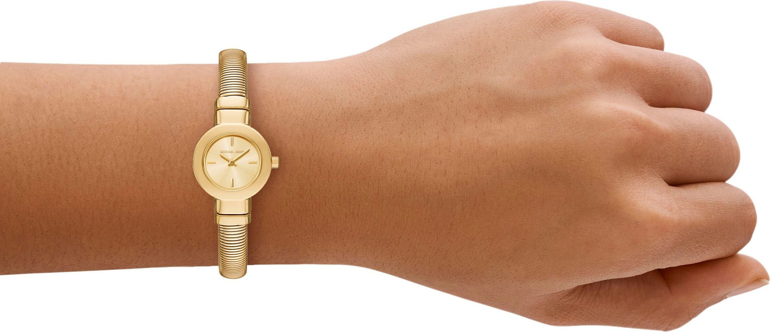 MICHAEL KORS Quarzuhr GRAMERCY MK7527, Armbanduhr, Damenuhr, Edelstahlarmband, analog