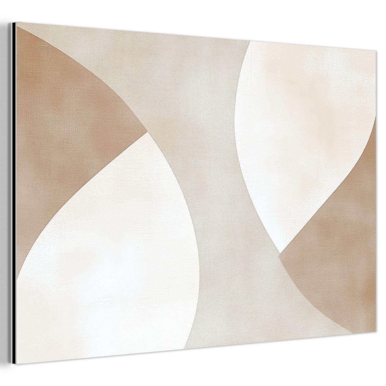 MuchoWow Metallbild Braun - Japandi - günstig online kaufen