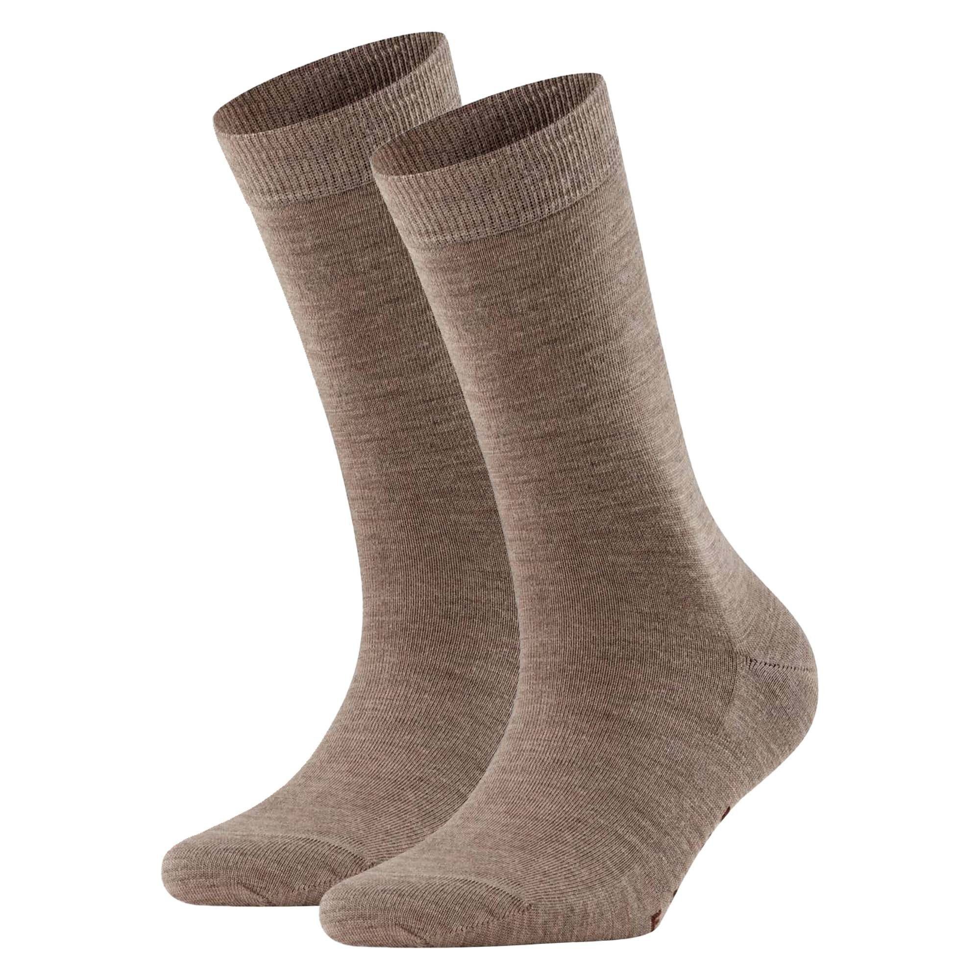 Kurzsocken Damen Socken 2er Pack Wollmischung