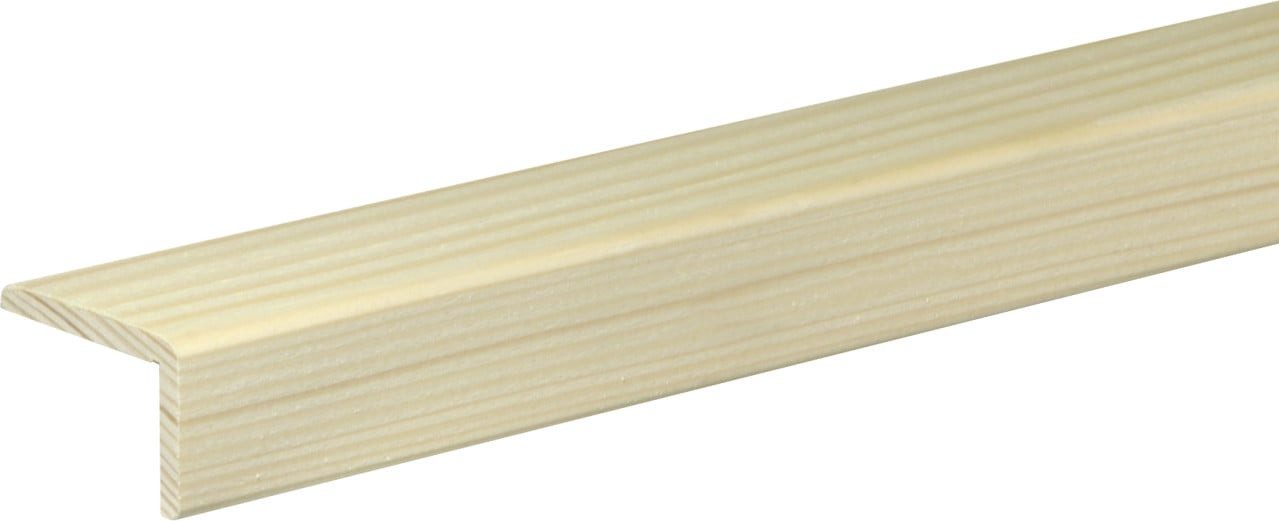 FN Neuhofer Kantenleiste FN Neuhofer Winkelleiste 100 cm 44 x 28 mm, Holz