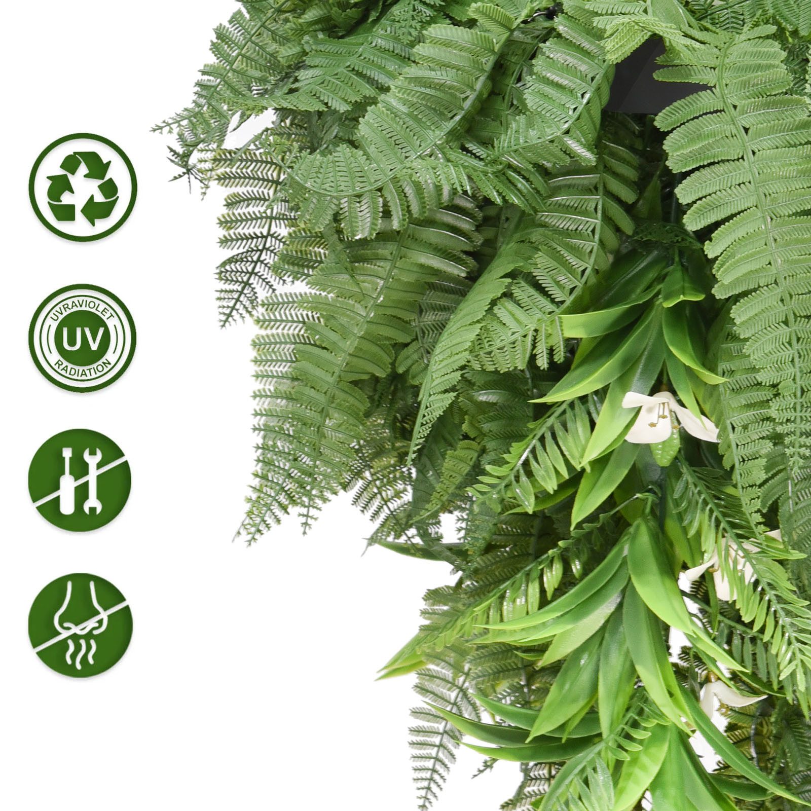 Kunstpflanze Hängepflanze Rainforest, pflegeleichte Dekoration, Floordirekt günstig online kaufen