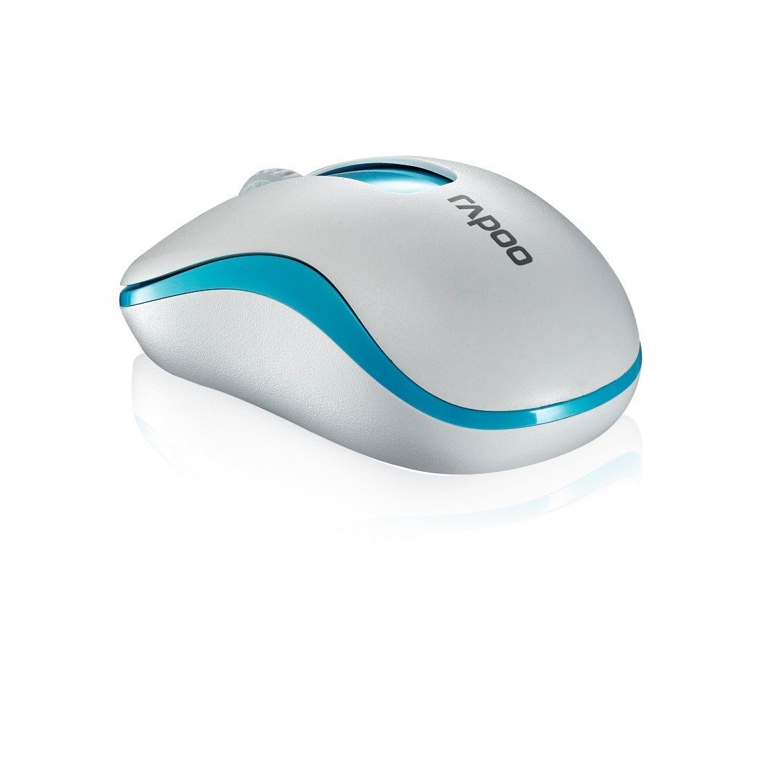 Rapoo M10 Plus kabellose Maus, blau GHz Wireless 1000 Maus Verbindung, (Funk) DPI 2.4