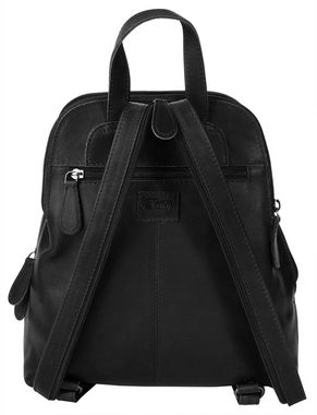 Cluty Cityrucksack, echt Leder