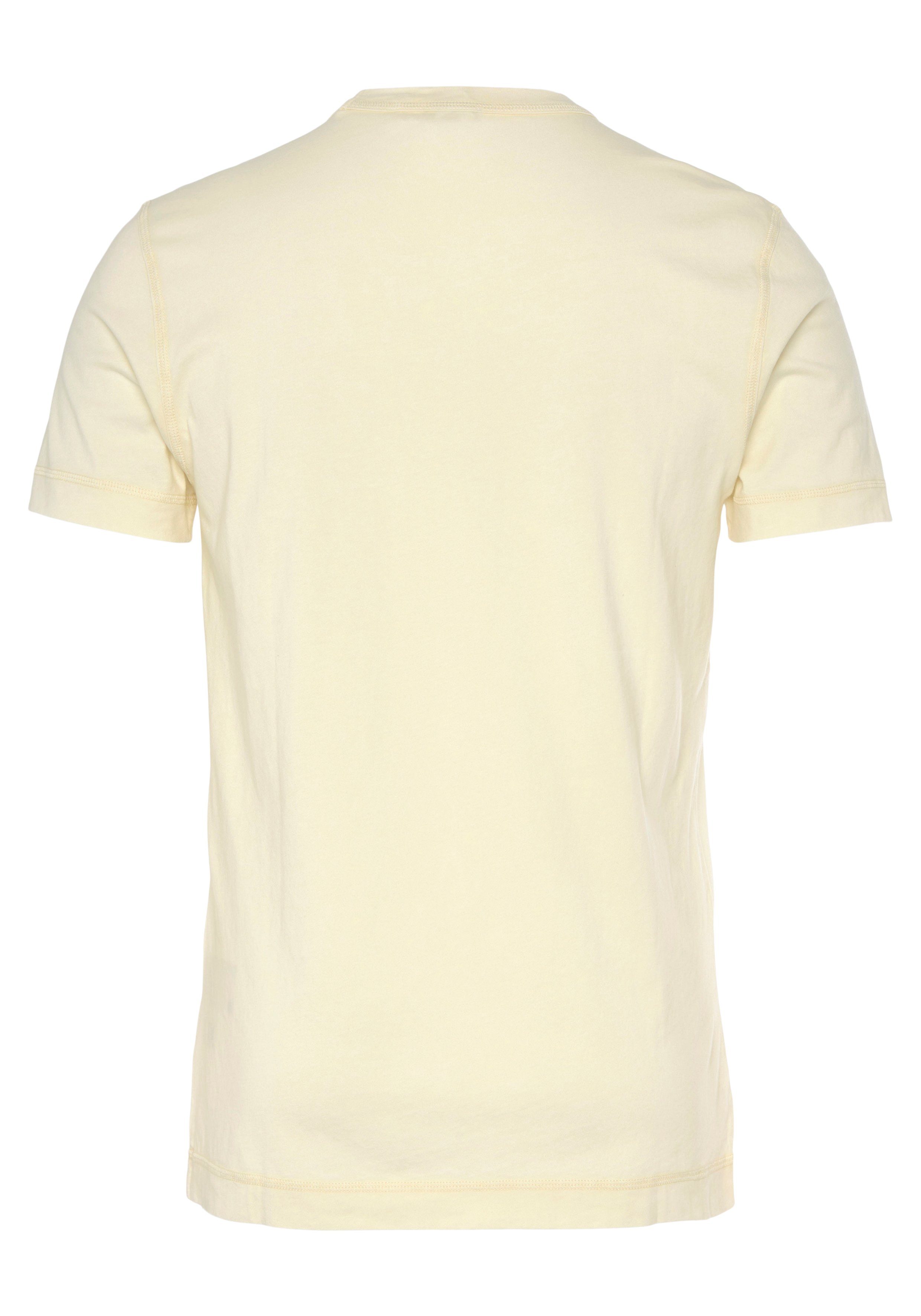 Tokks ORANGE ORANGE Markenlabel T-Shirt BOSS beige277 mit BOSS