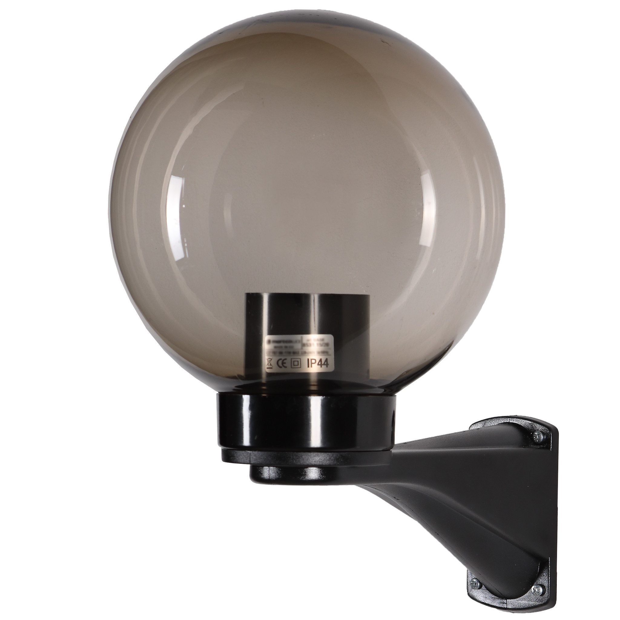 Home4Living Außen-Wandleuchte Wandleuchte Kugel Ø 20-25cm IP44 Außenlampe LED geeignet, ohne Leuchtmittel, kratzfest, witterungs- und UV- beständig