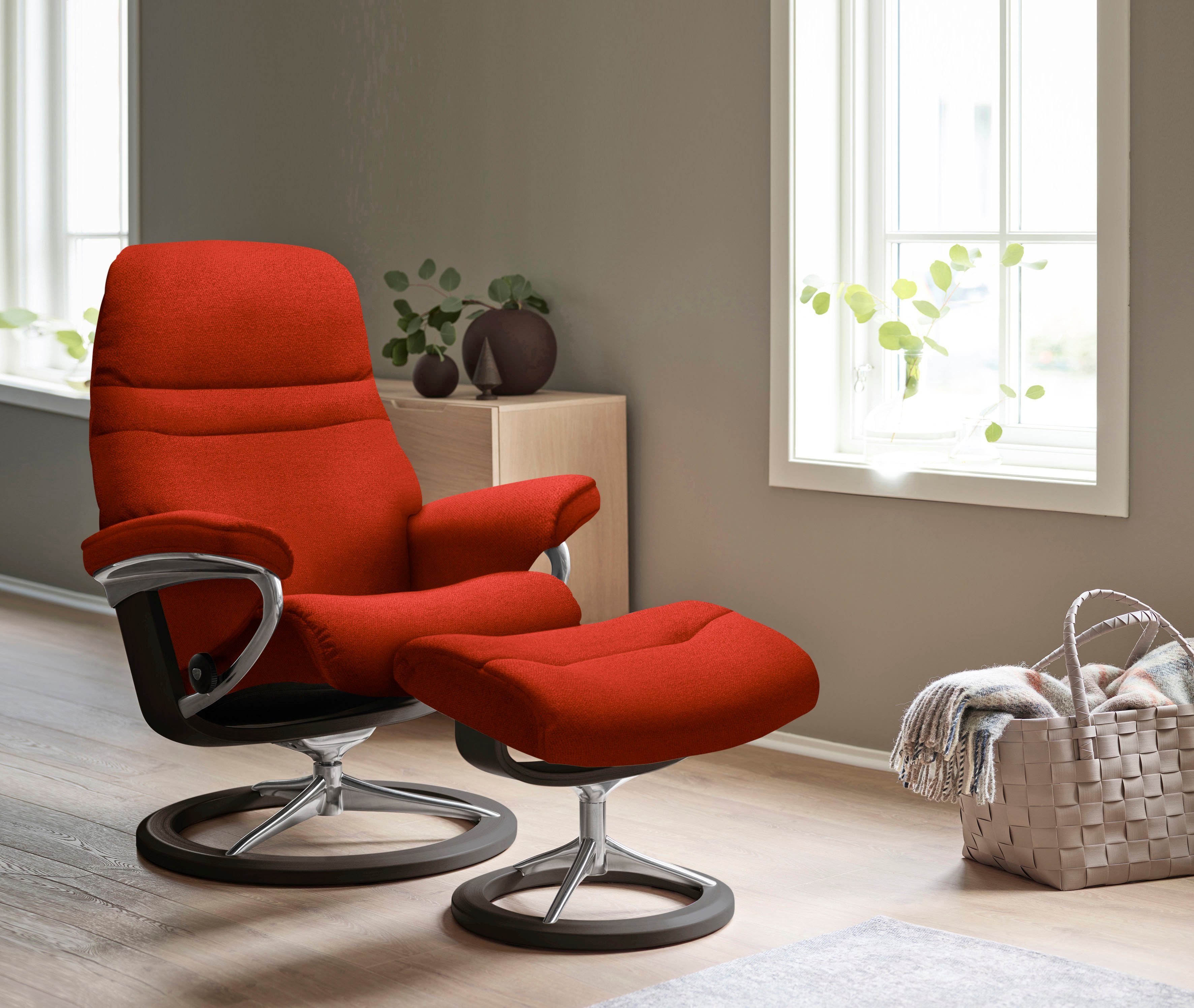 Stressless® Relaxsessel Sunrise, mit Signature Base, Größe M, Gestell Wenge