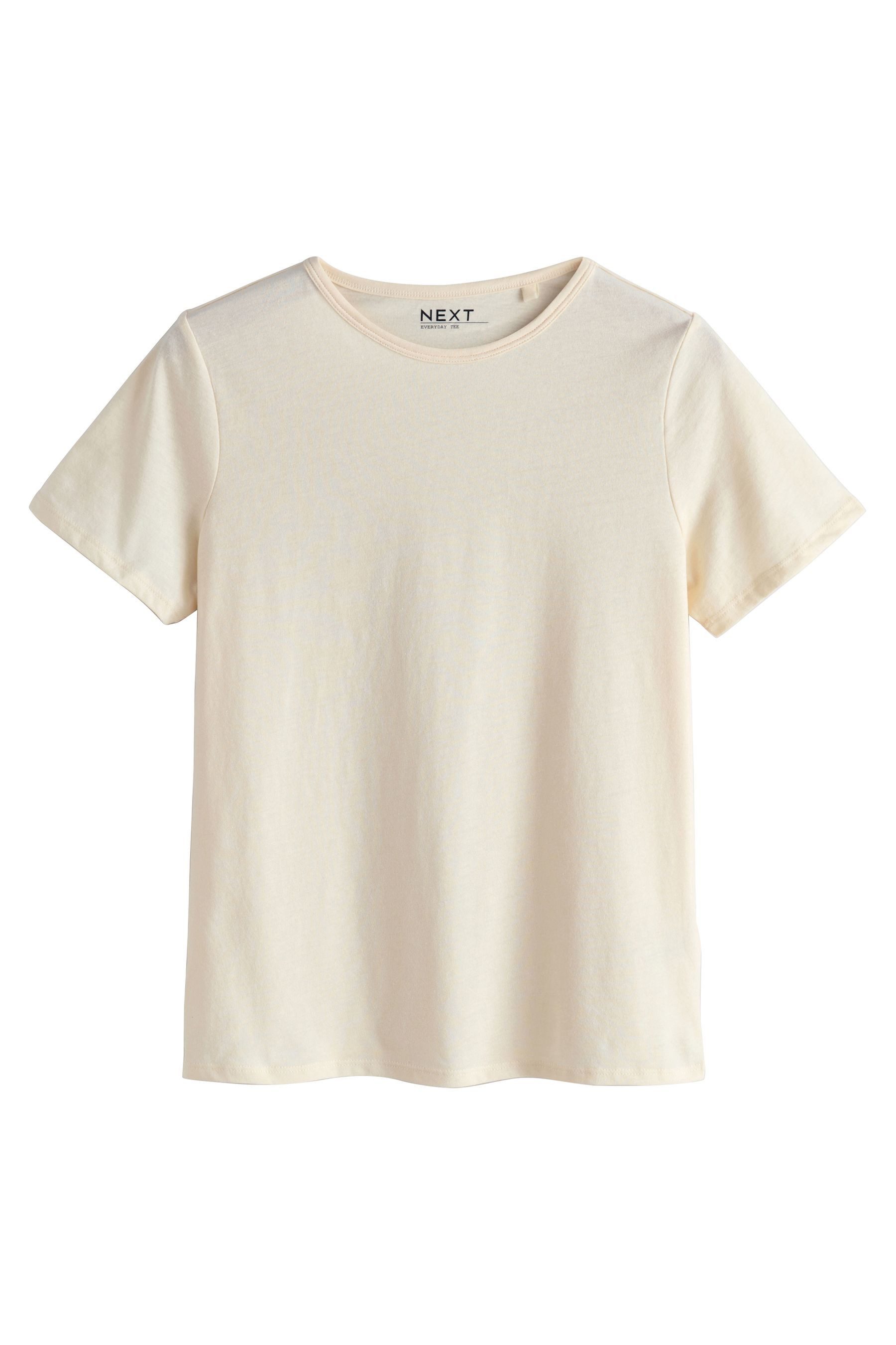 Next T-Shirt 7er-Pack Rundhals-T-Shirts für jeden günstig online kaufen