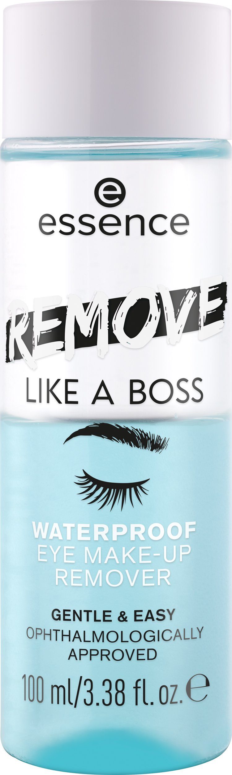 REMOVE 3-tlg. EYE Augen-Make-up-Entferner A MAKE-UP BOSS REMOVER, LIKE WATERPROOF Essence