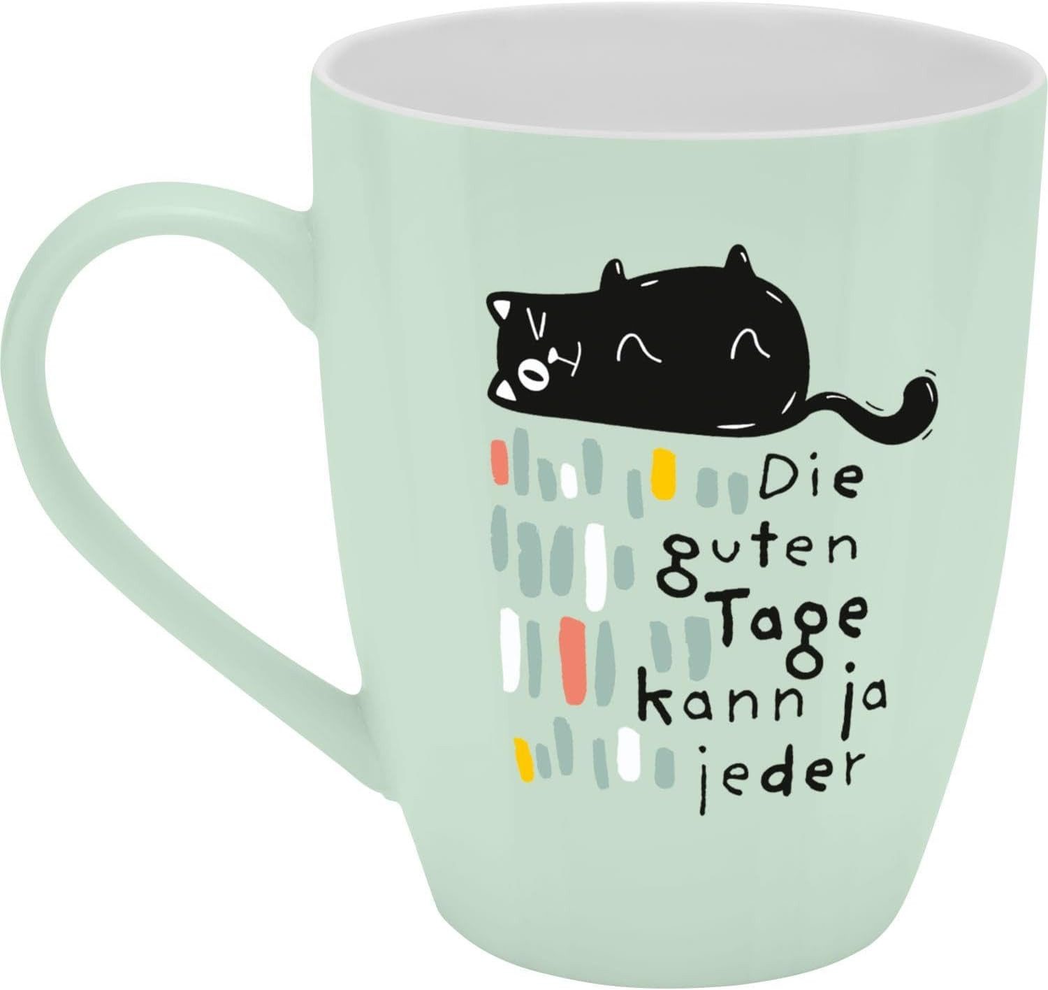 Sheepworld Tasse Sheepworld Becher mit Motiv, Serie "Böse Becher", Schwarzer Humor, New Bone China Porzellan