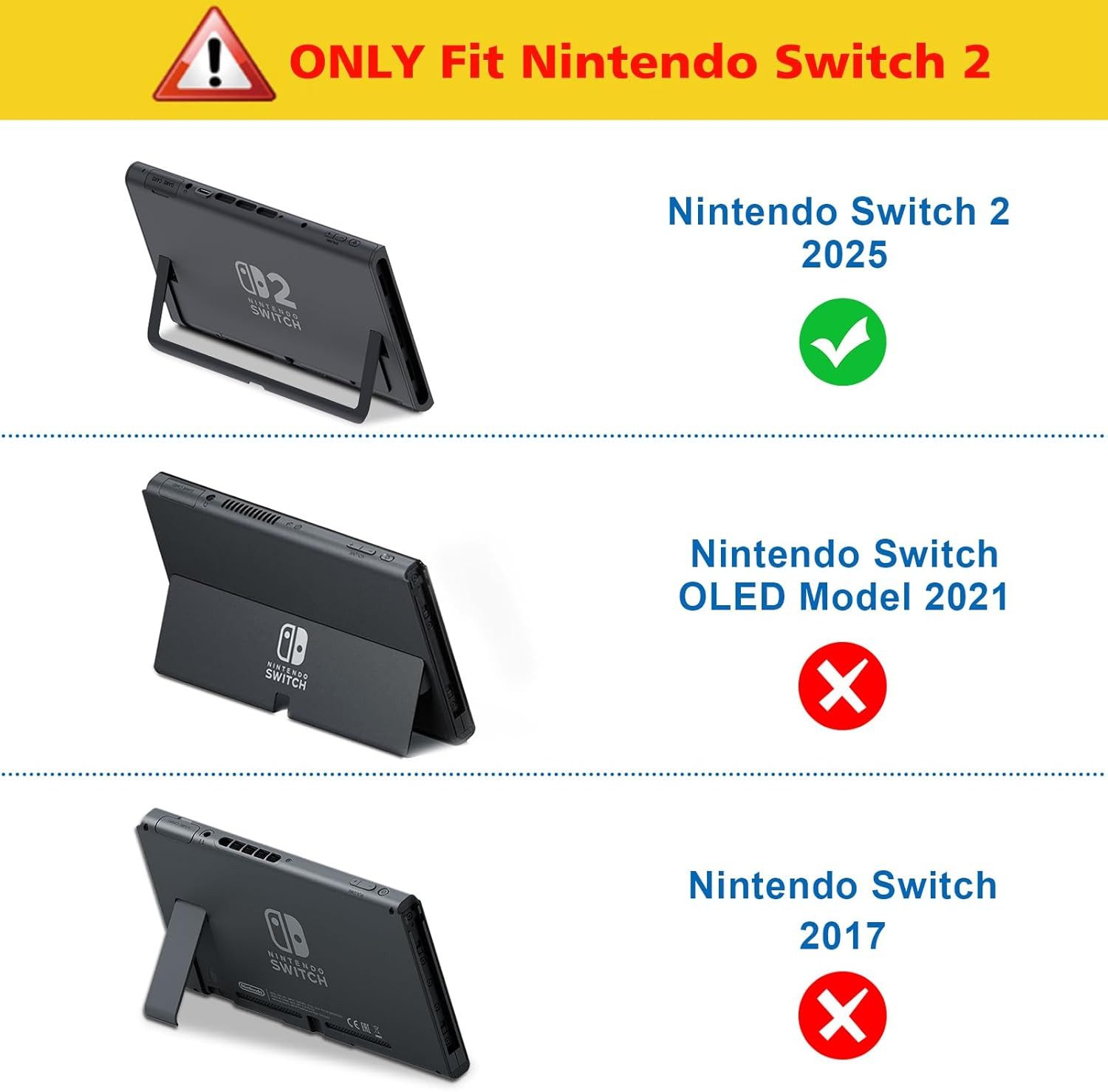 Fintie Nintendo-Schutzhülle Tasche mit 2 Panzerglas für Nintendo Switch 2(2025), 2-in-1 Zubehörset, mit 2 Stücke Schutzfolie, 1 Tragetasche mit großem Fassungsvermögen