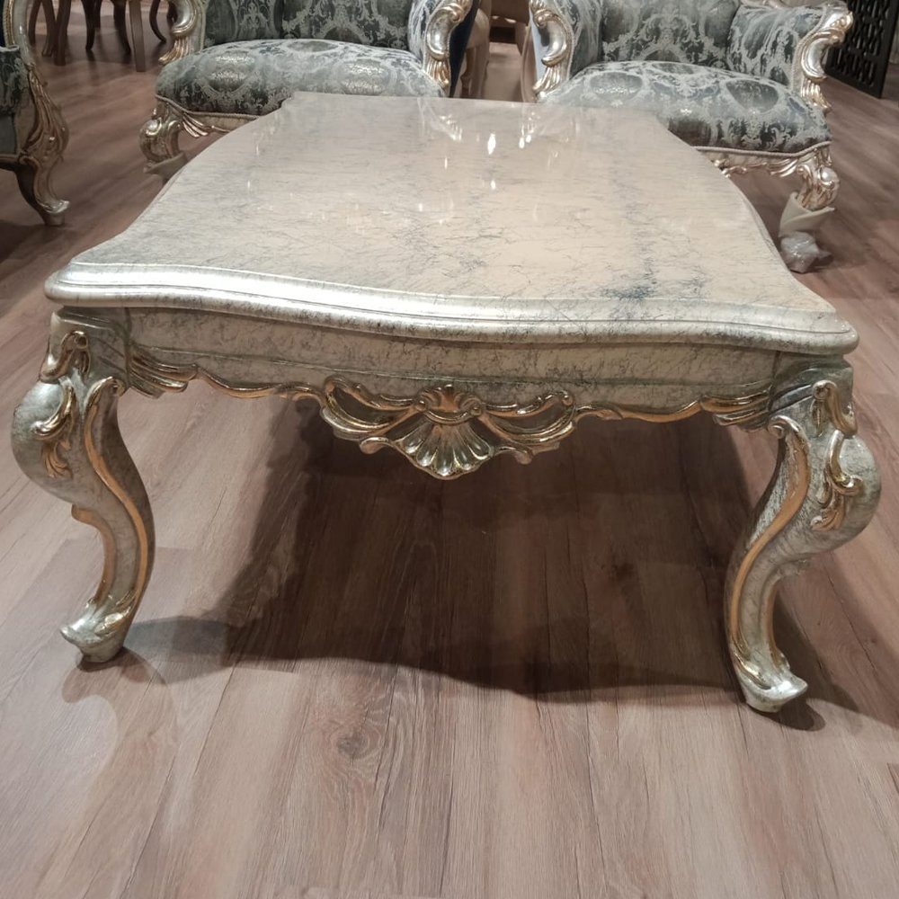 JVmoebel Couchtisch, Marmor Couchtisch Design Tische Wohnzimmer Tisch Couchtische Holz