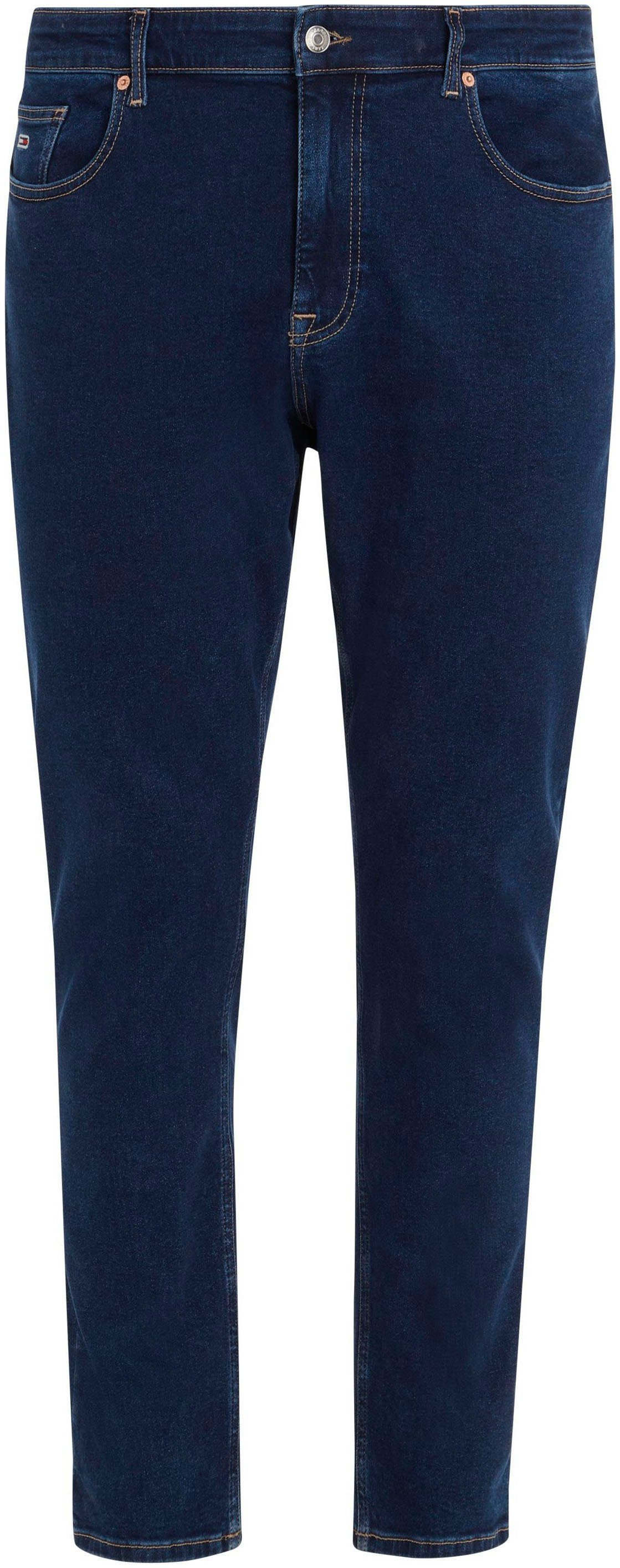 Jeans dark Tommy Slim-fit-Jeans CE Plus blue PLUS Jeans mit SCANTON Tommy Nieten