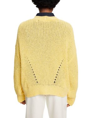 edc by Esprit Strickjacke Locker gestrickter Cardigan (1-tlg)