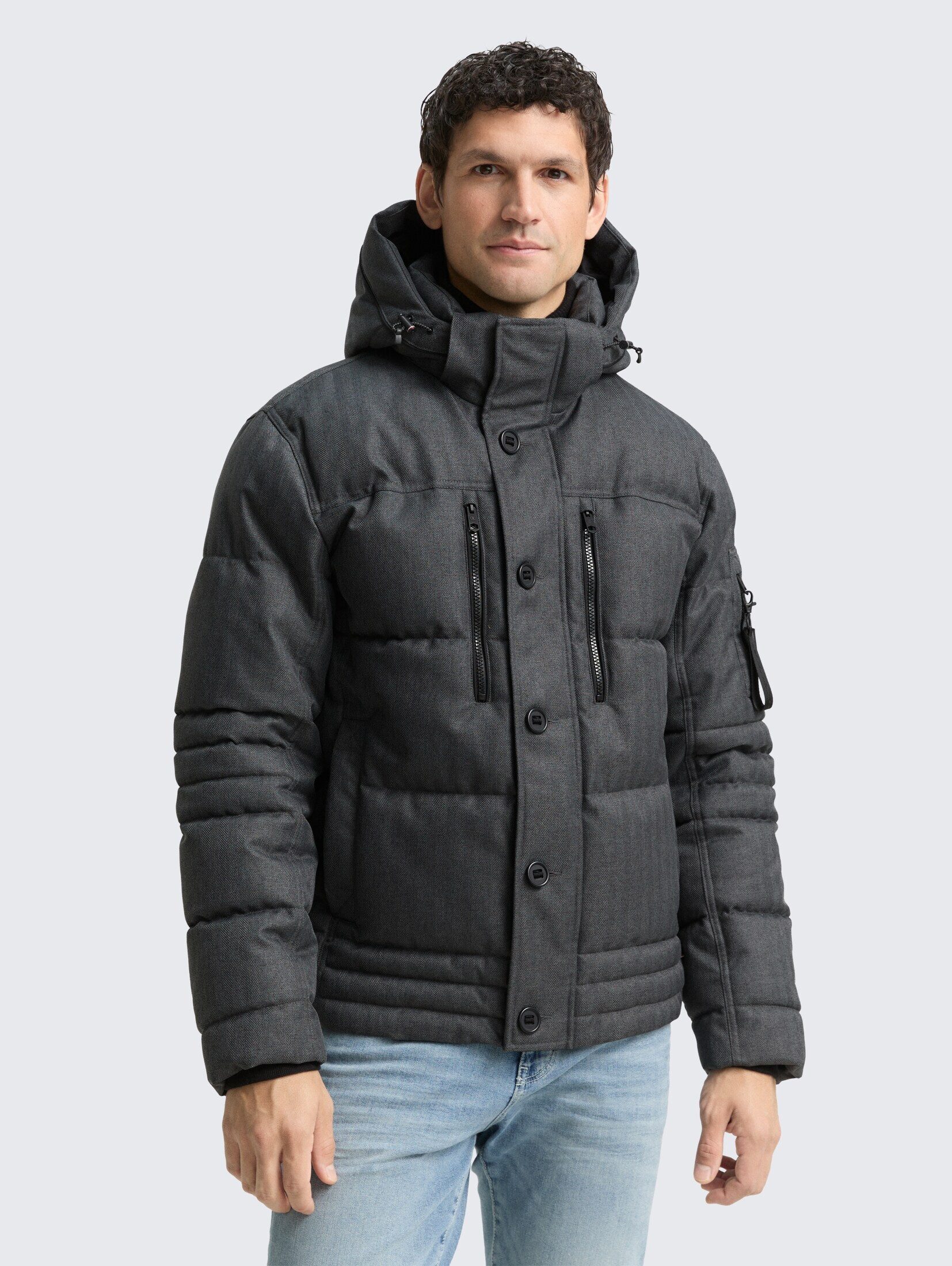 TOM TAILOR Winterjacke Jacken Puffer-Jacke mit abnehmbarer Kapuze günstig online kaufen