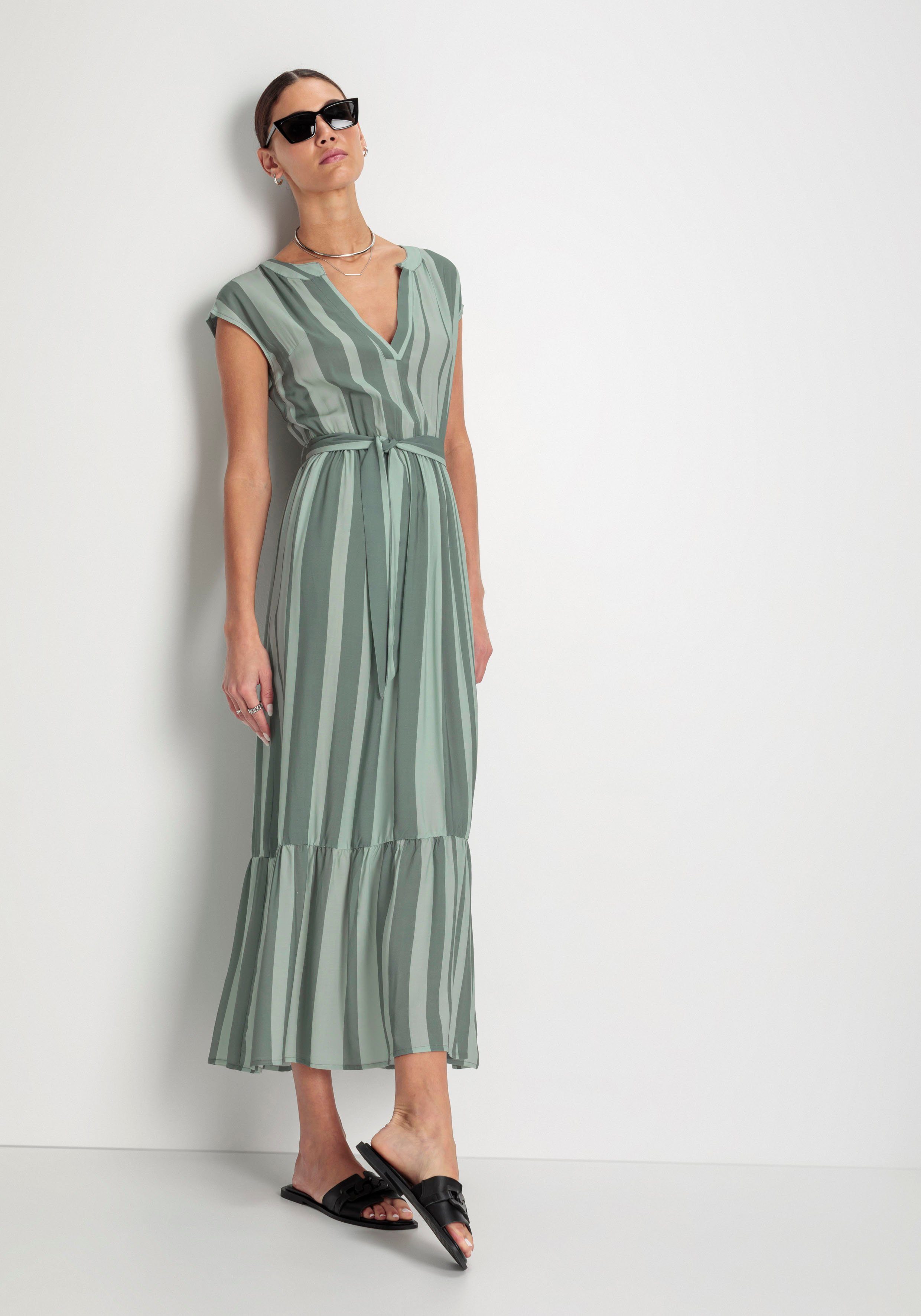 HECHTER PARIS Midikleid mit Bindeband - NEUE KOLLEKTION mehr