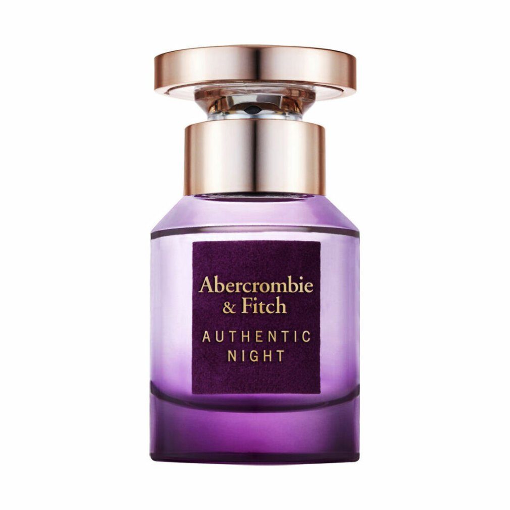 Spray Eau Edp Fitch Women & 30 de Authentic & Night Parfum Abercrombie Abercrombie Fitch ml