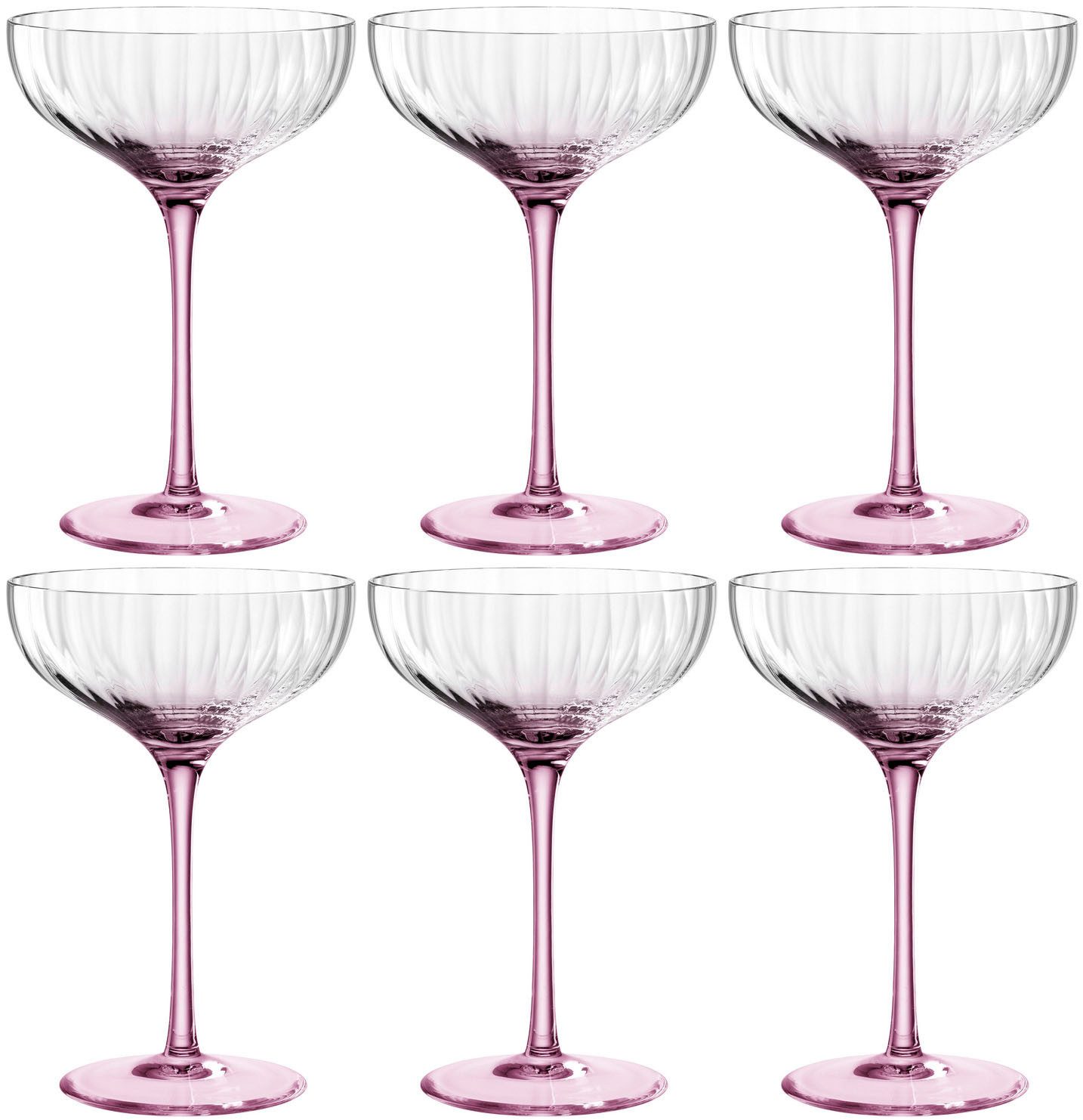 LEONARDO Champagnerglas POESIA, 6-tlg., Kristallglas, 260 ml, 6-teilig