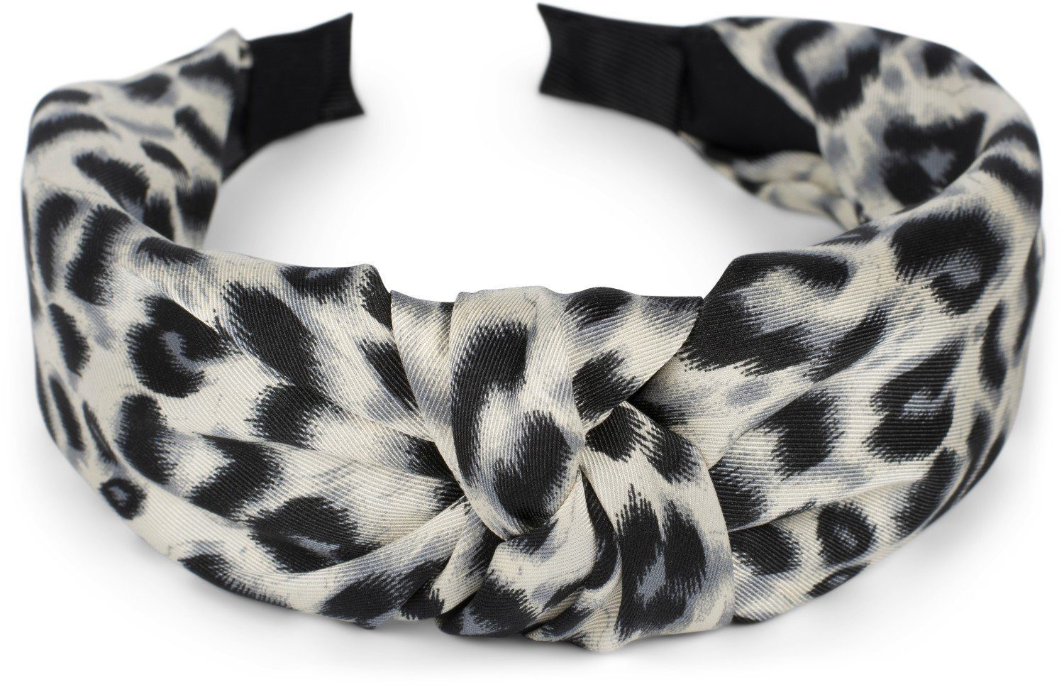 Haarreif Muster mit 1-tlg., Leoparden Haarband, Weiß-Grau-Schwarz styleBREAKER
