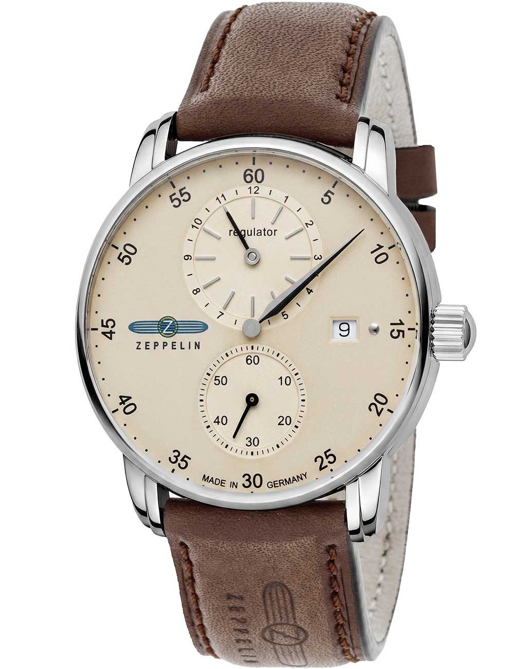 ZEPPELIN Automatikuhr Zeppelin 8622-5 New Captains Line Automatik Herrenuhr 43mm 5ATM Zeppelin 8622-5 New Captains Line Automatik Herrenuhr 43mm 5ATM