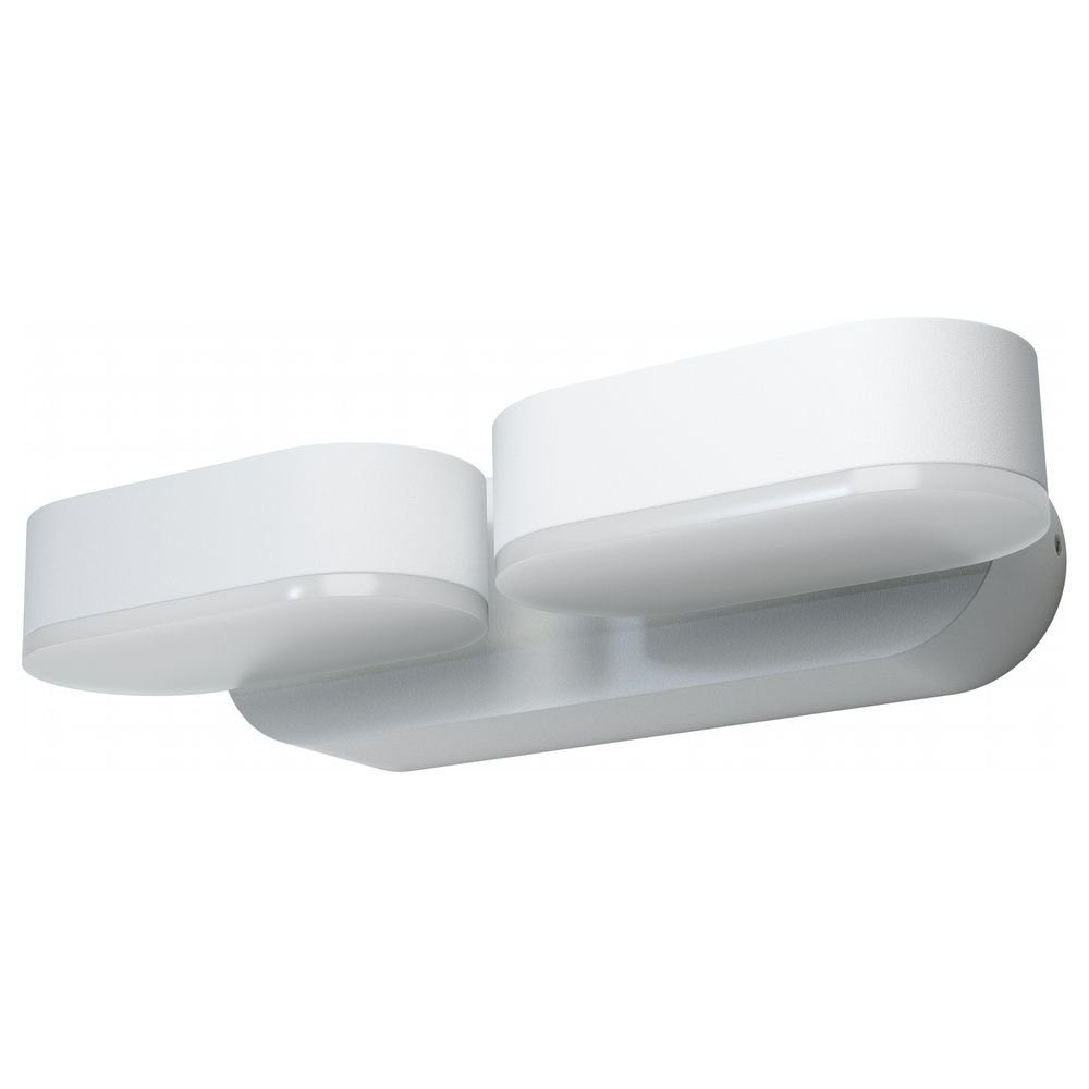 Ledvance LED Außen-Wandleuchte LED Wandleuchte Endura in Weiß 13W 800lm IP44, keine Angabe, Leuchtmittel enthalten: Ja, fest verbaut, LED, warmweiss, Aussenlampe, Aussenwandleuchte, Outdoor-Leuchte