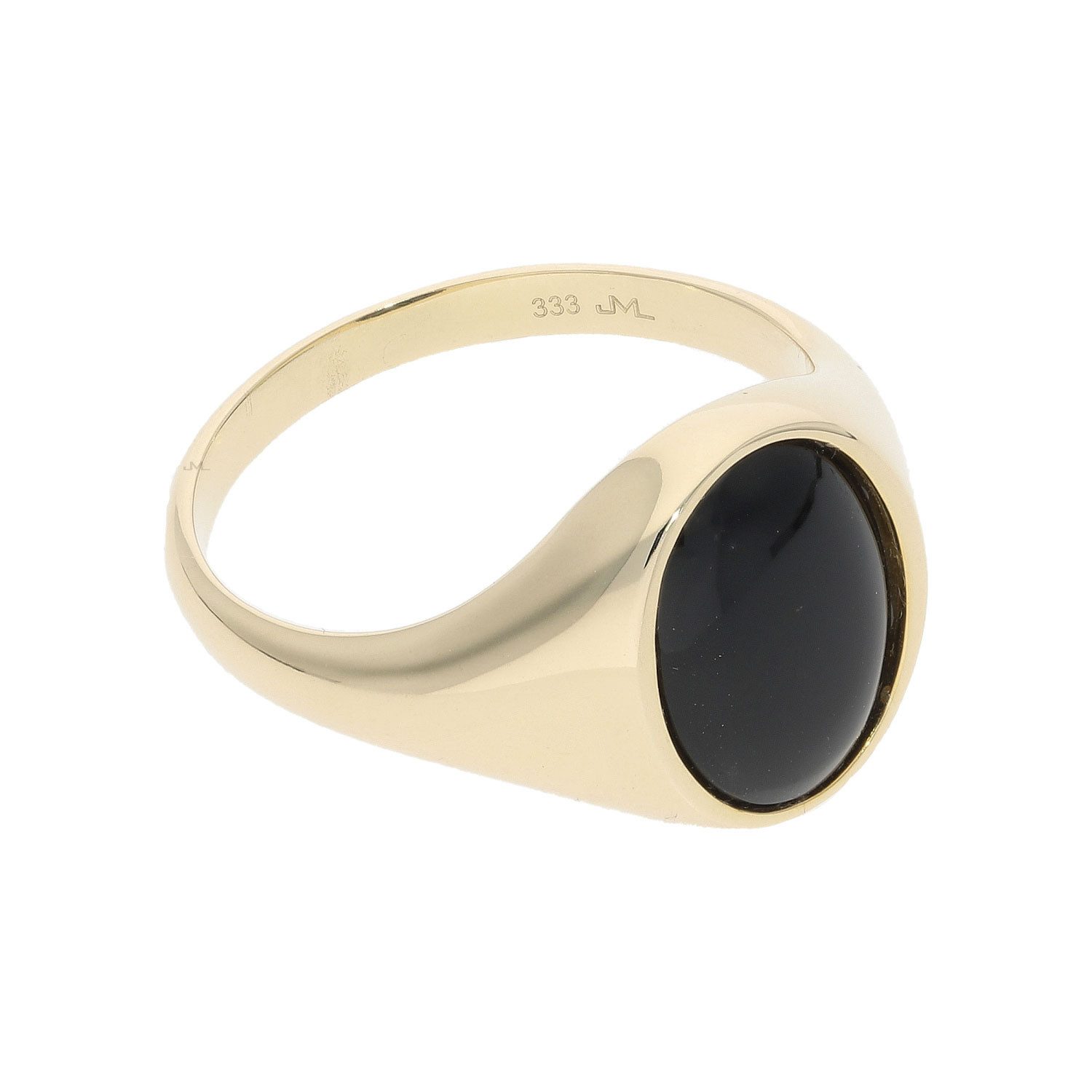 JuwelmaLux Siegelring Siegelring Gold 333 Onyx JL10-07-3910 JuwelmaLux